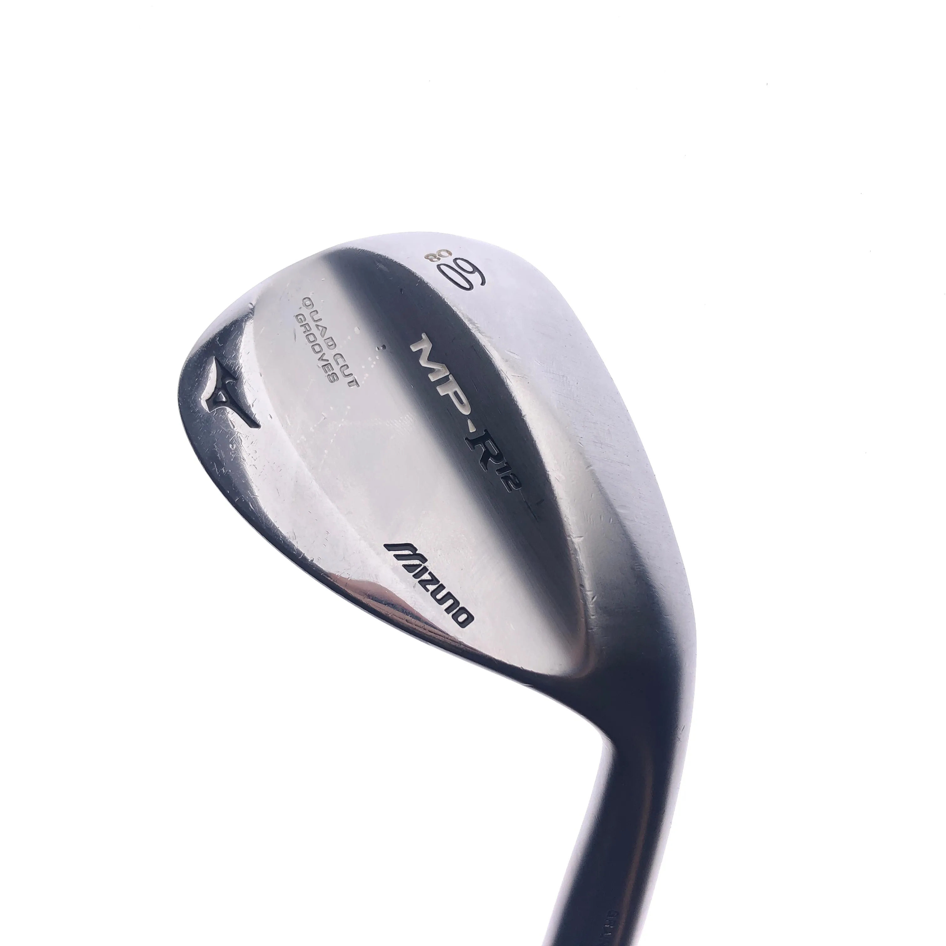 Used Mizuno MP-R 12 White Satin Chrome Lob Wedge / 60.0 Degrees / Wedge Flex