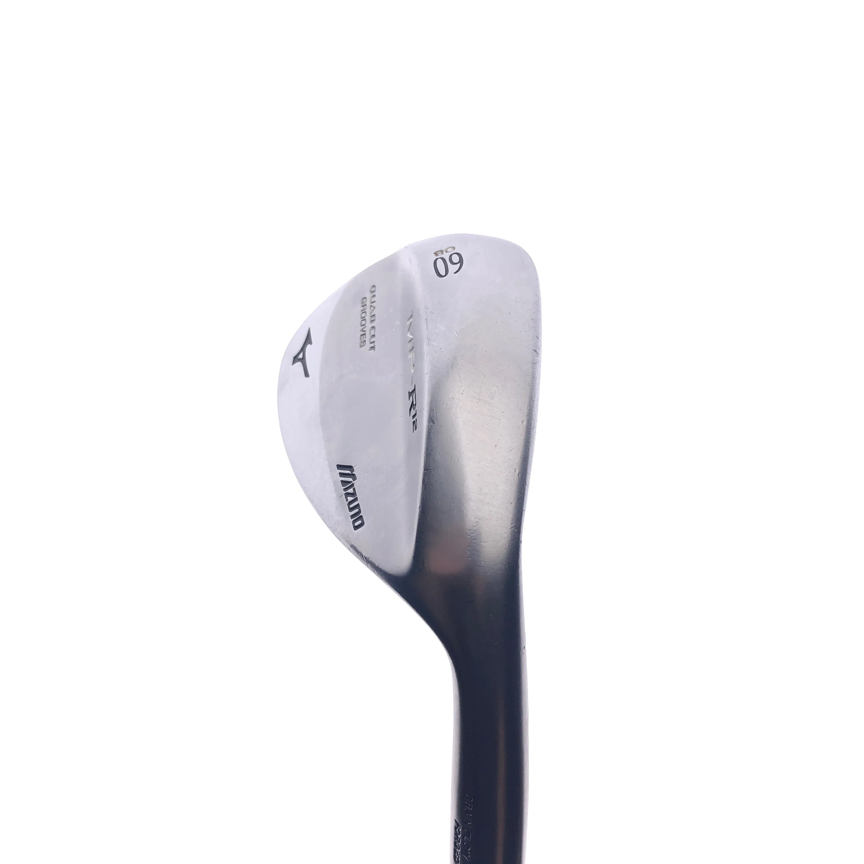 Used Mizuno MP-R 12 White Satin Chrome Lob Wedge / 60.0 Degrees / Wedge Flex