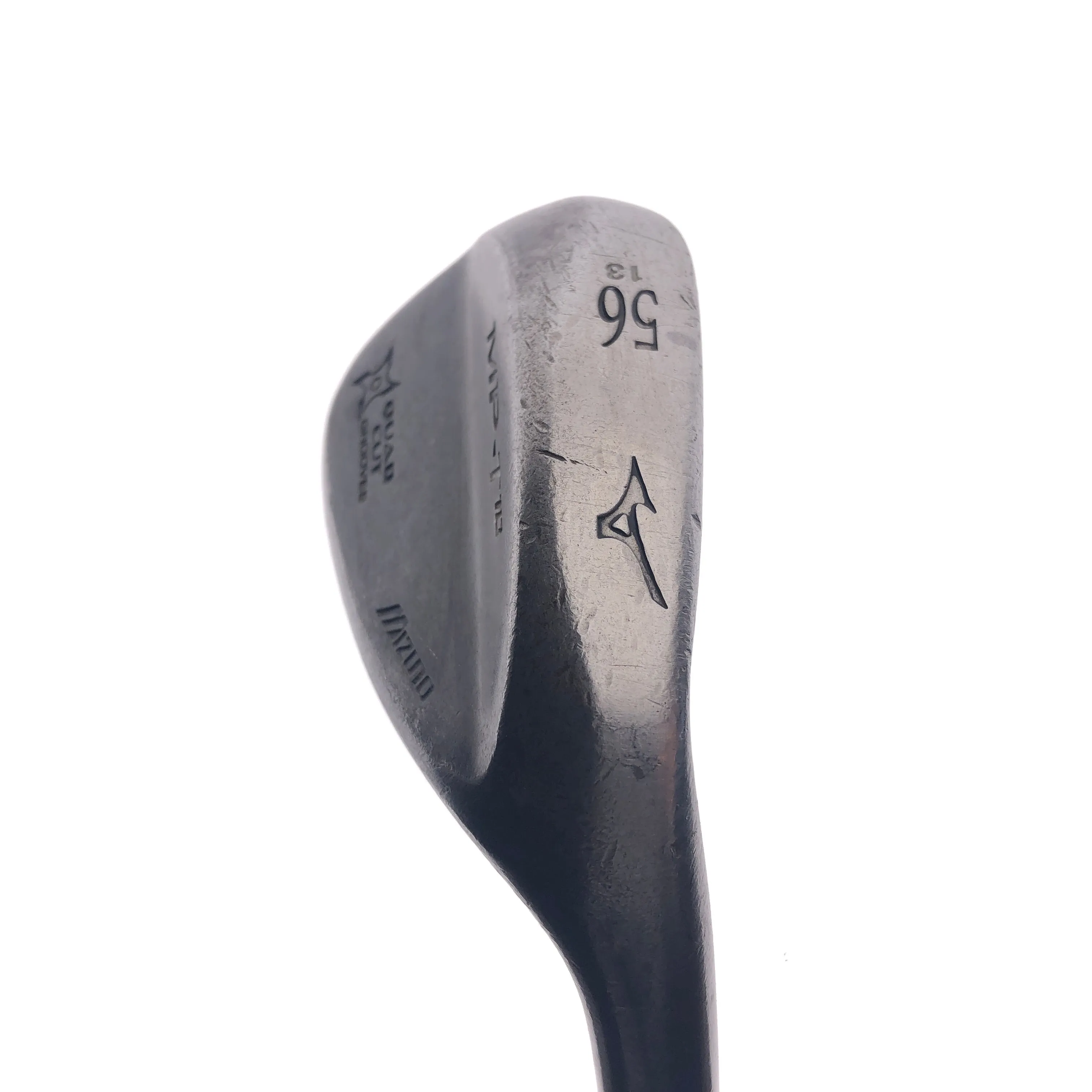 Used Mizuno MP-T 10 Black Satin Sand Wedge / 56.0 Degrees / Wedge Flex