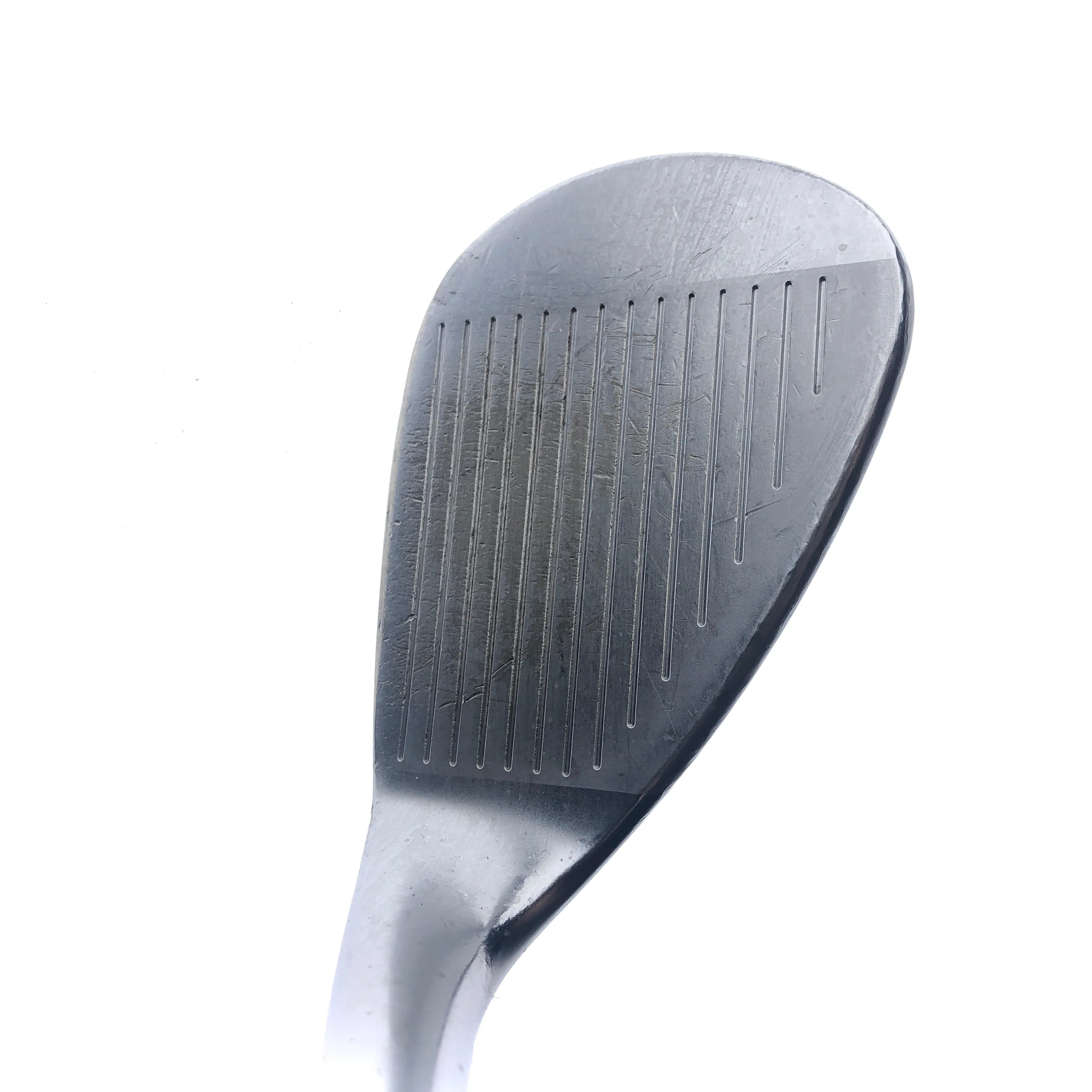 Used Mizuno MP-T 10 White Satin Chrome Sand Wedge / 54.0 Degrees / Stiff Flex