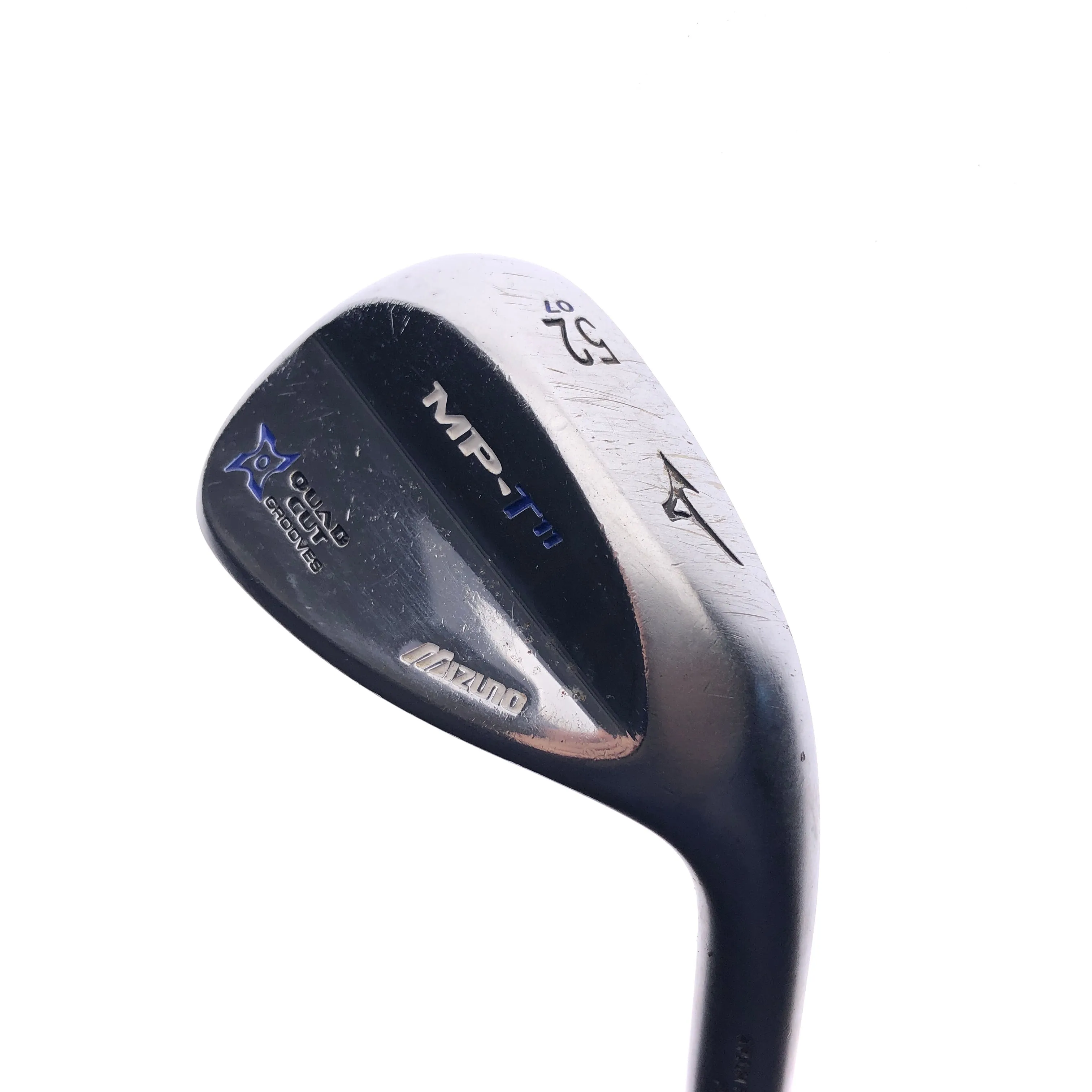 Used Mizuno MP-T 11 White Satin Chrome Approach Wedge / 52.0 Degree / Wedge Flex