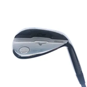 Used Mizuno S18 White Satin Gap Wedge / 50.0 Degrees / Regular Flex