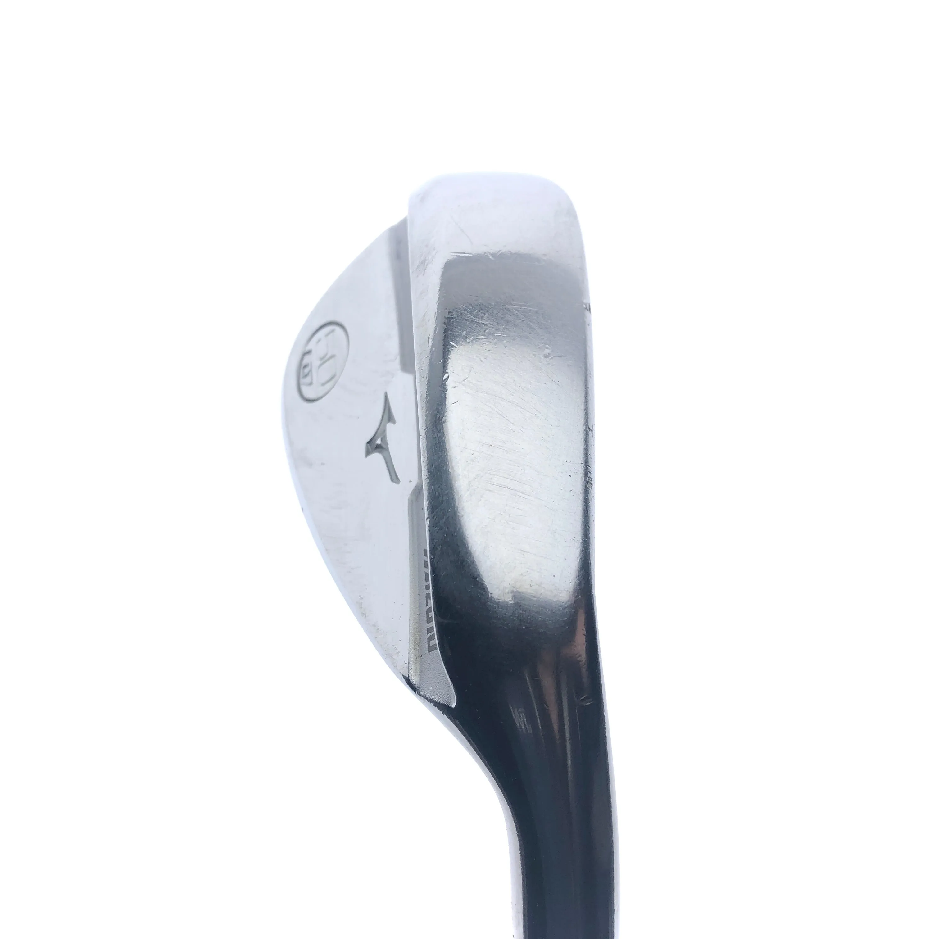 Used Mizuno S18 White Satin Gap Wedge / 50.0 Degrees / Regular Flex