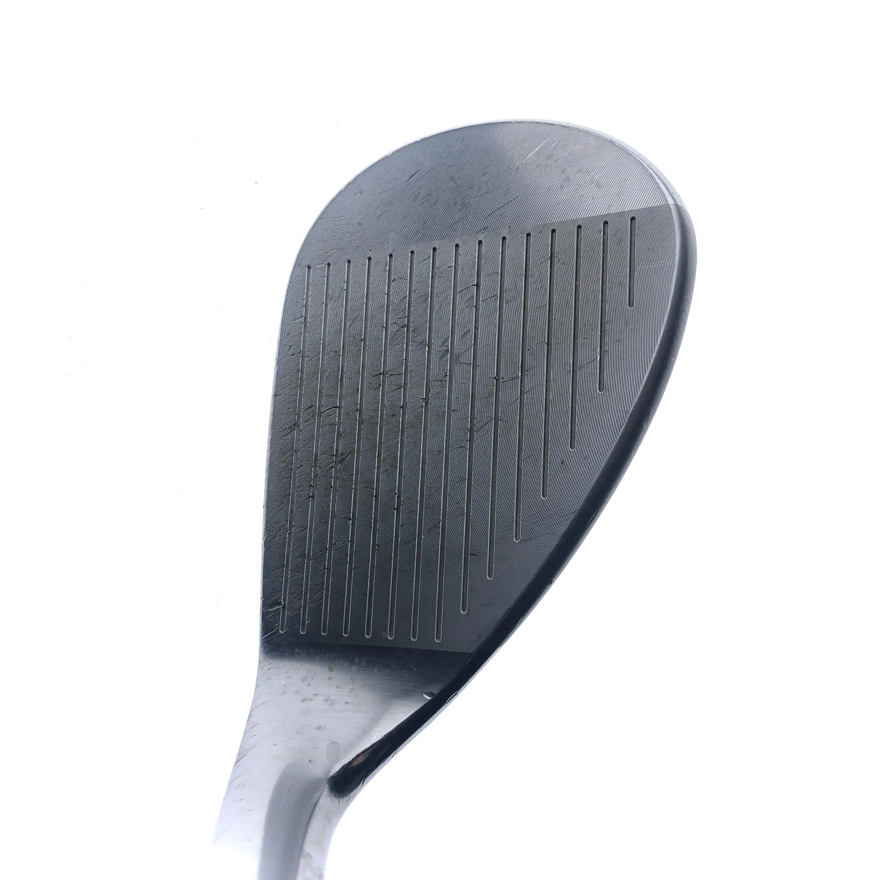 Used Mizuno S18 White Satin Sand Wedge / 55.0 Degrees / Regular Flex