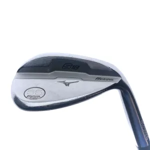 Used Mizuno S18 White Satin Sand Wedge / 55.0 Degrees / Regular Flex