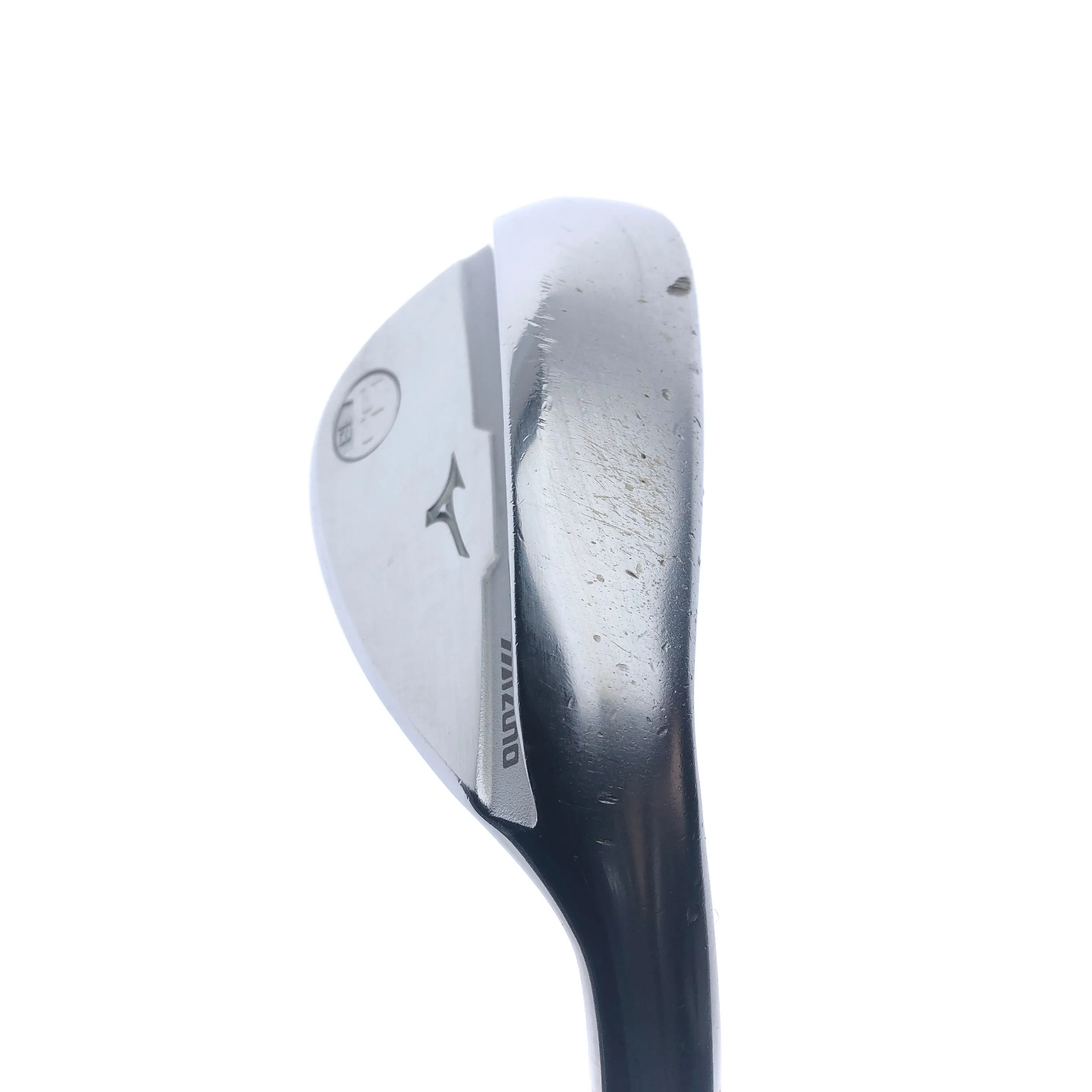 Used Mizuno S18 White Satin Sand Wedge / 55.0 Degrees / Regular Flex