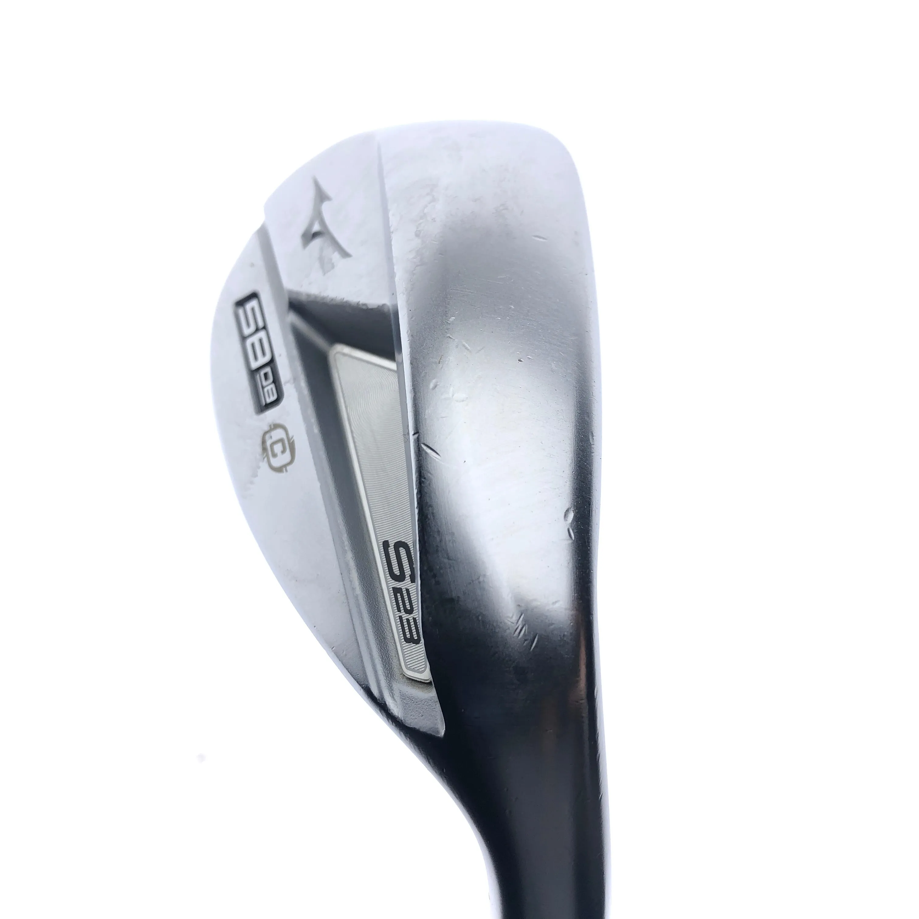 Used Mizuno S23 White Satin Lob Wedge / 58.0 Degrees / Stiff Flex