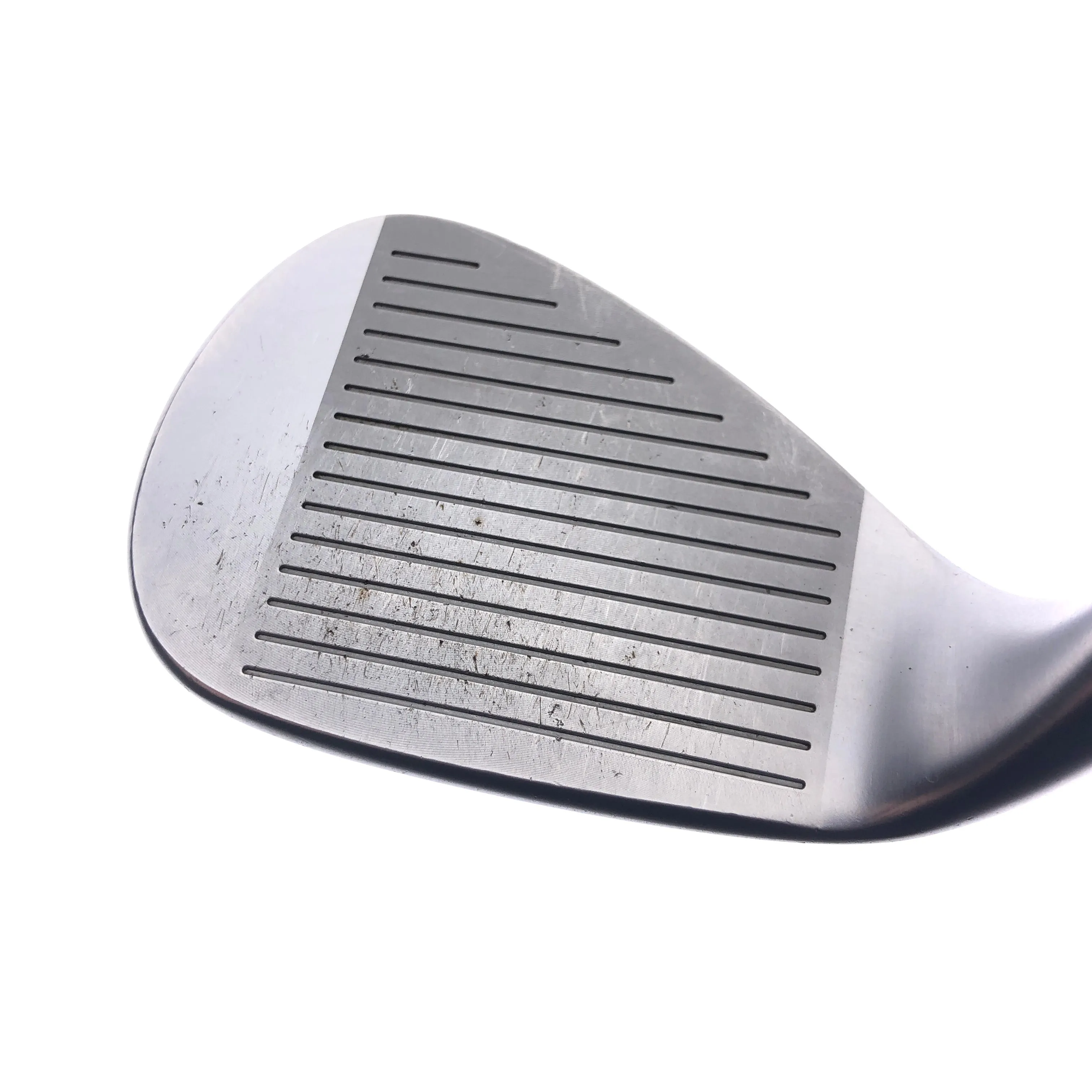 Used Mizuno S23 White Satin Sand Wedge / 55.0 Degrees / Stiff Flex