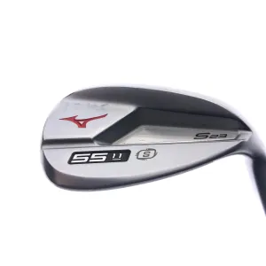 Used Mizuno S23 White Satin Sand Wedge / 55.0 Degrees / Stiff Flex