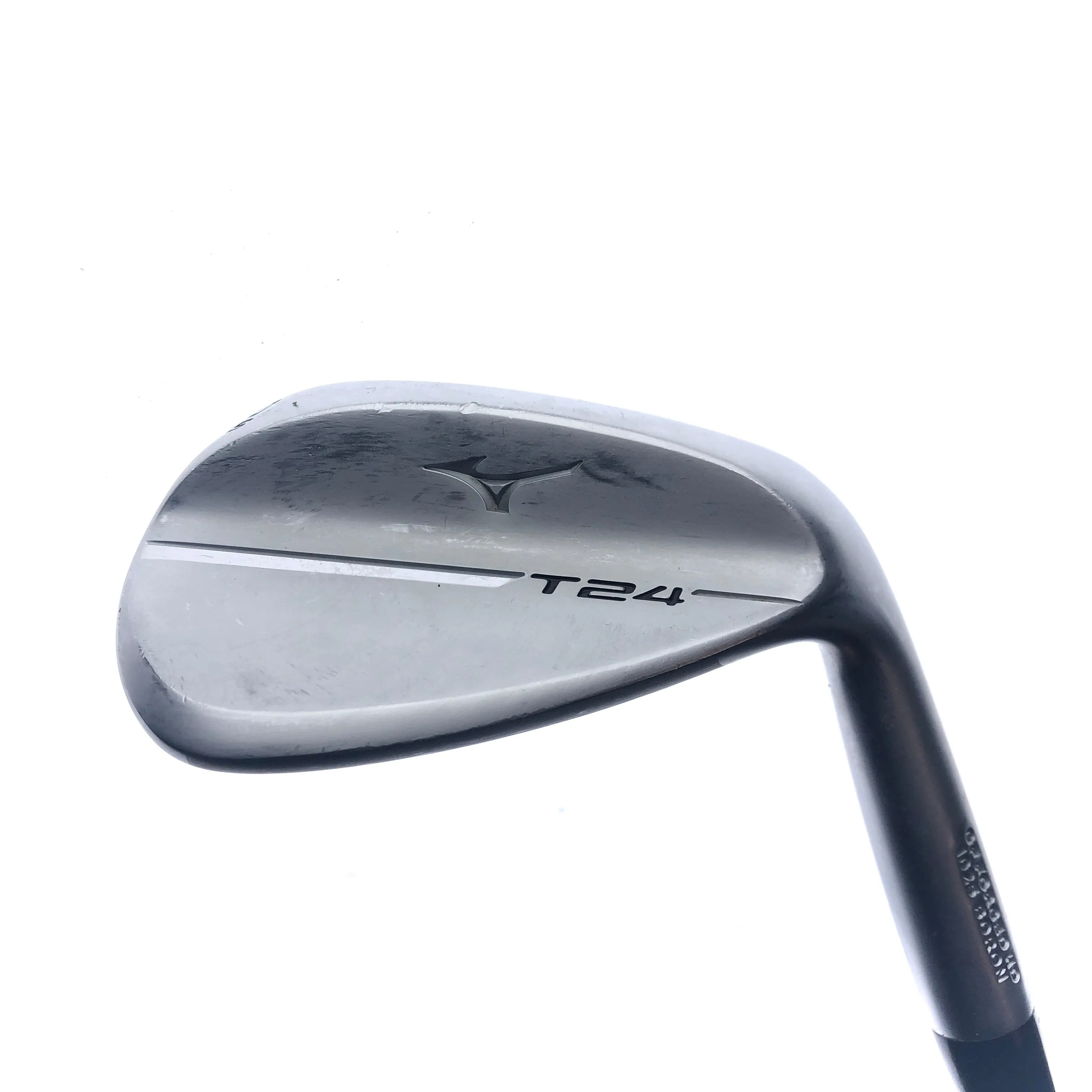 Used Mizuno T24 White Satin Gap Wedge / 50.0 Degrees / Stiff Flex