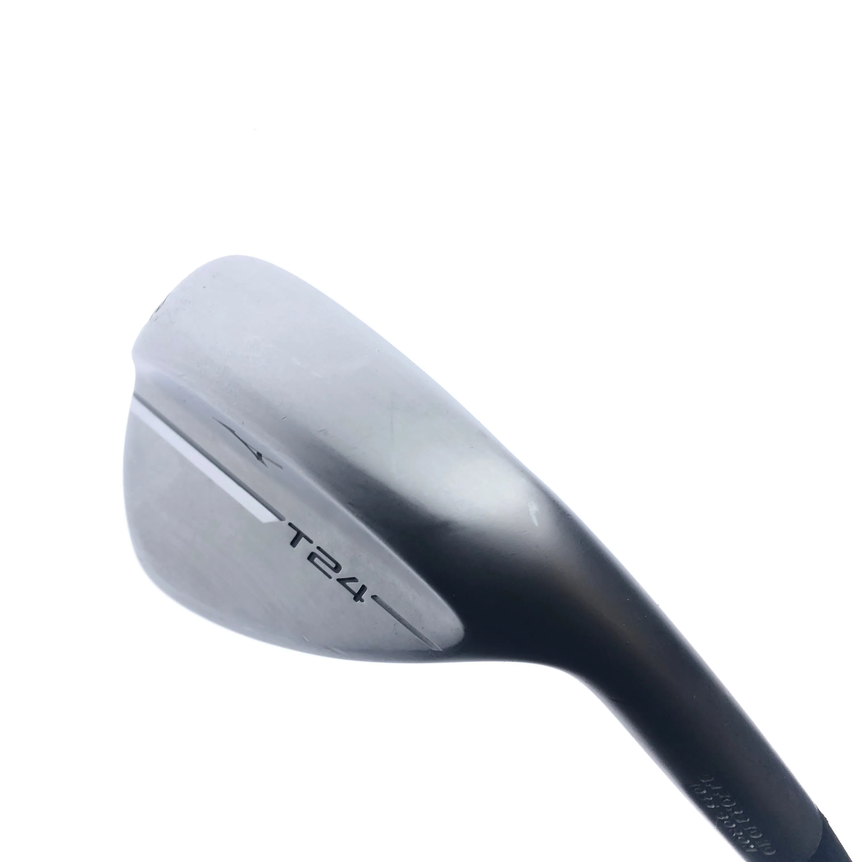 Used Mizuno T24 White Satin Gap Wedge / 52.0 Degrees / Stiff Flex