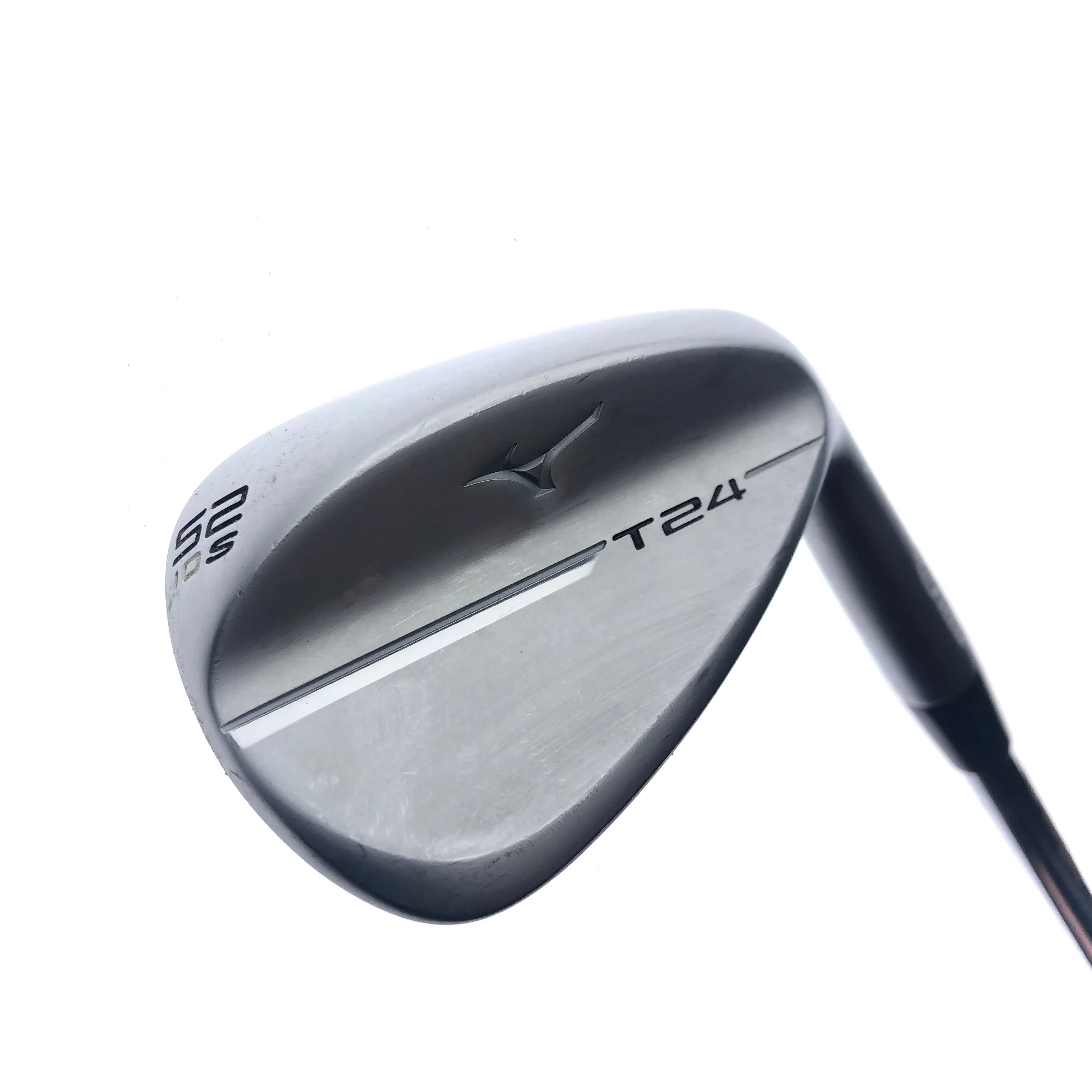 Used Mizuno T24 White Satin Gap Wedge / 52.0 Degrees / Stiff Flex