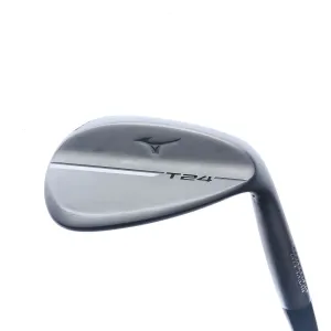 Used Mizuno T24 White Satin Gap Wedge / 52.0 Degrees / Stiff Flex