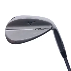 Used Mizuno T24 White Satin Lob Wedge / 60.0 Degrees / Stiff Flex