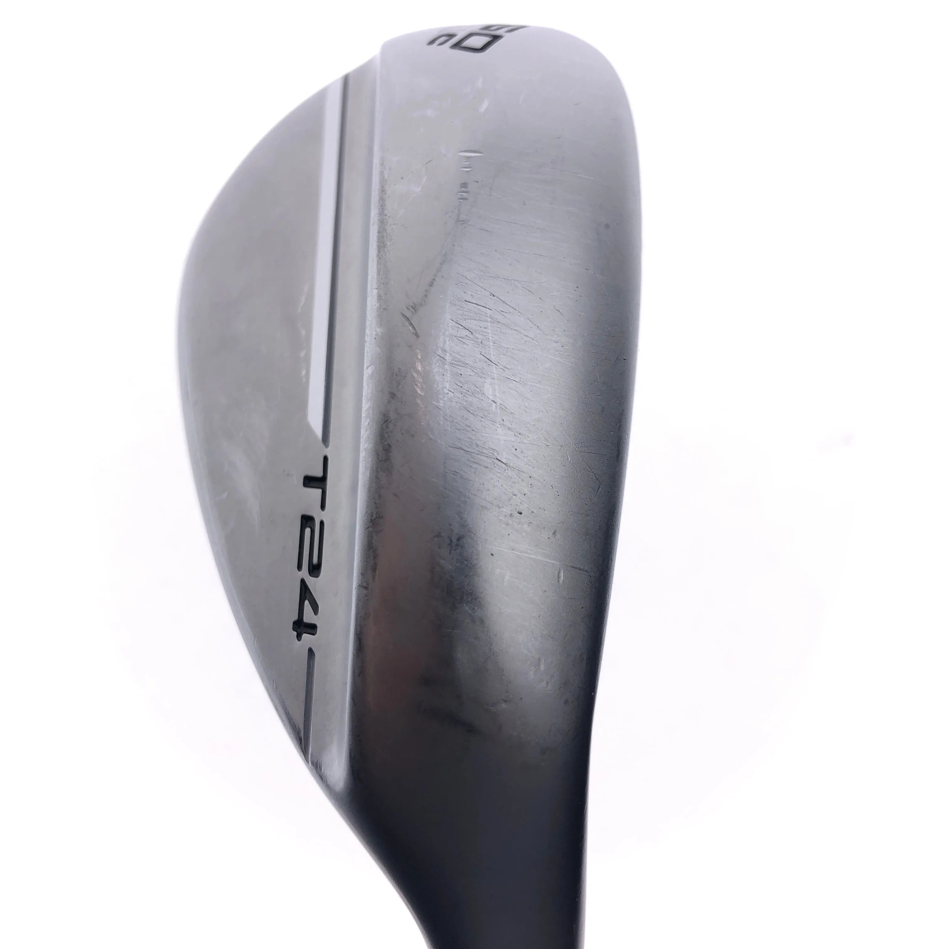 Used Mizuno T24 White Satin Lob Wedge / 60.0 Degrees / Stiff Flex