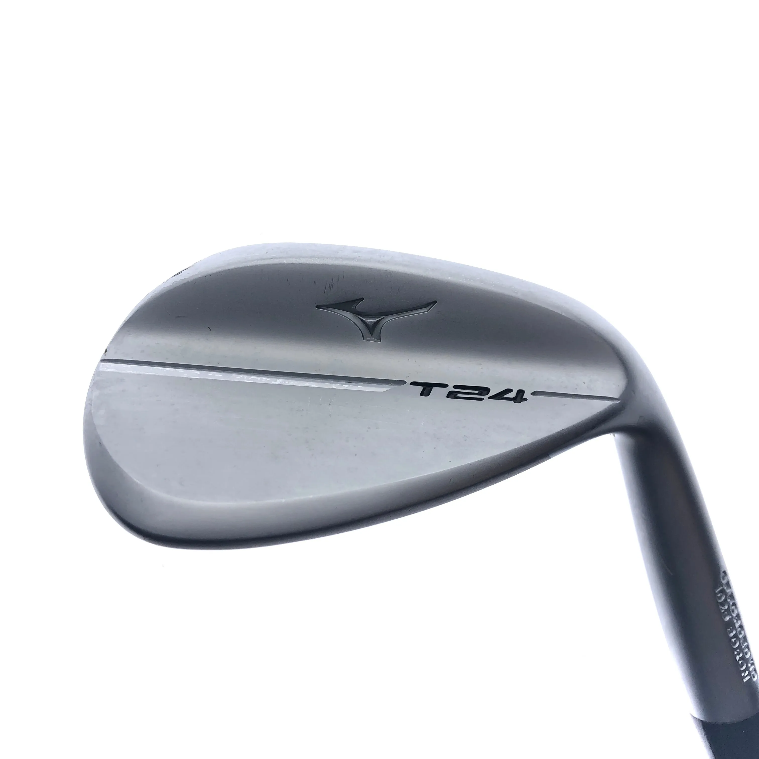 Used Mizuno T24 White Satin Sand Wedge / 54.0 Degrees / Stiff Flex