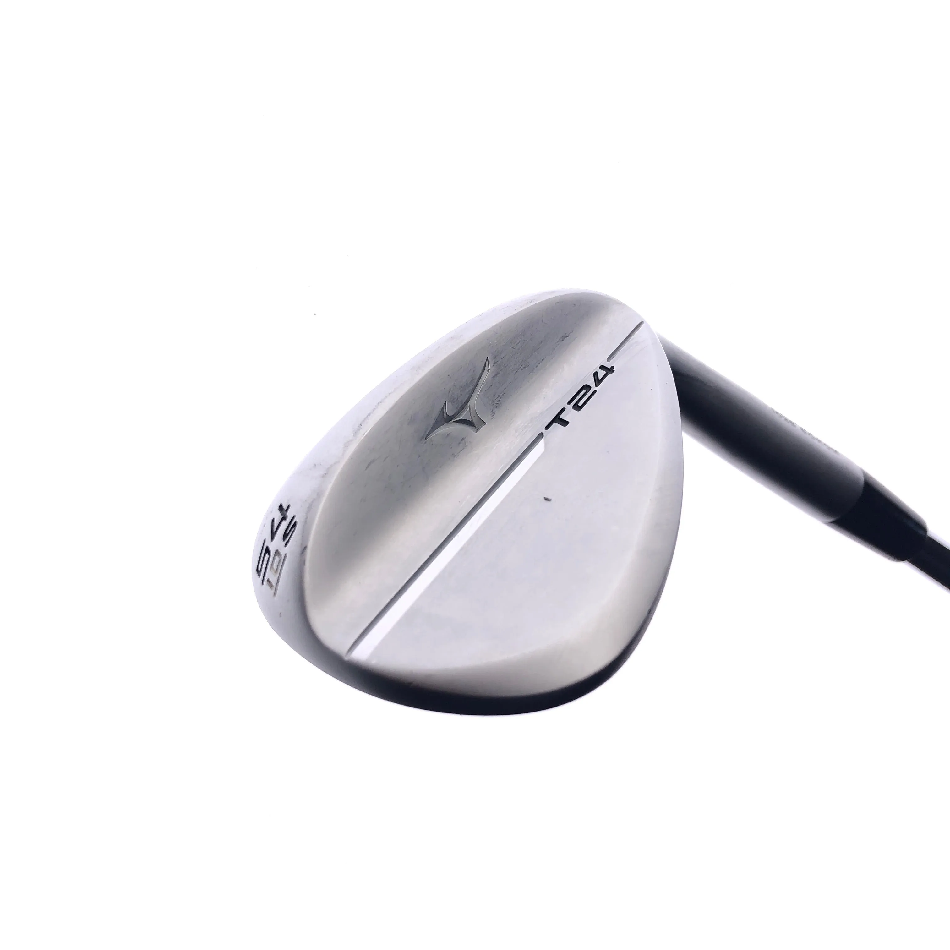 Used Mizuno T24 White Satin Sand Wedge / 54.0 Degrees / Stiff Flex