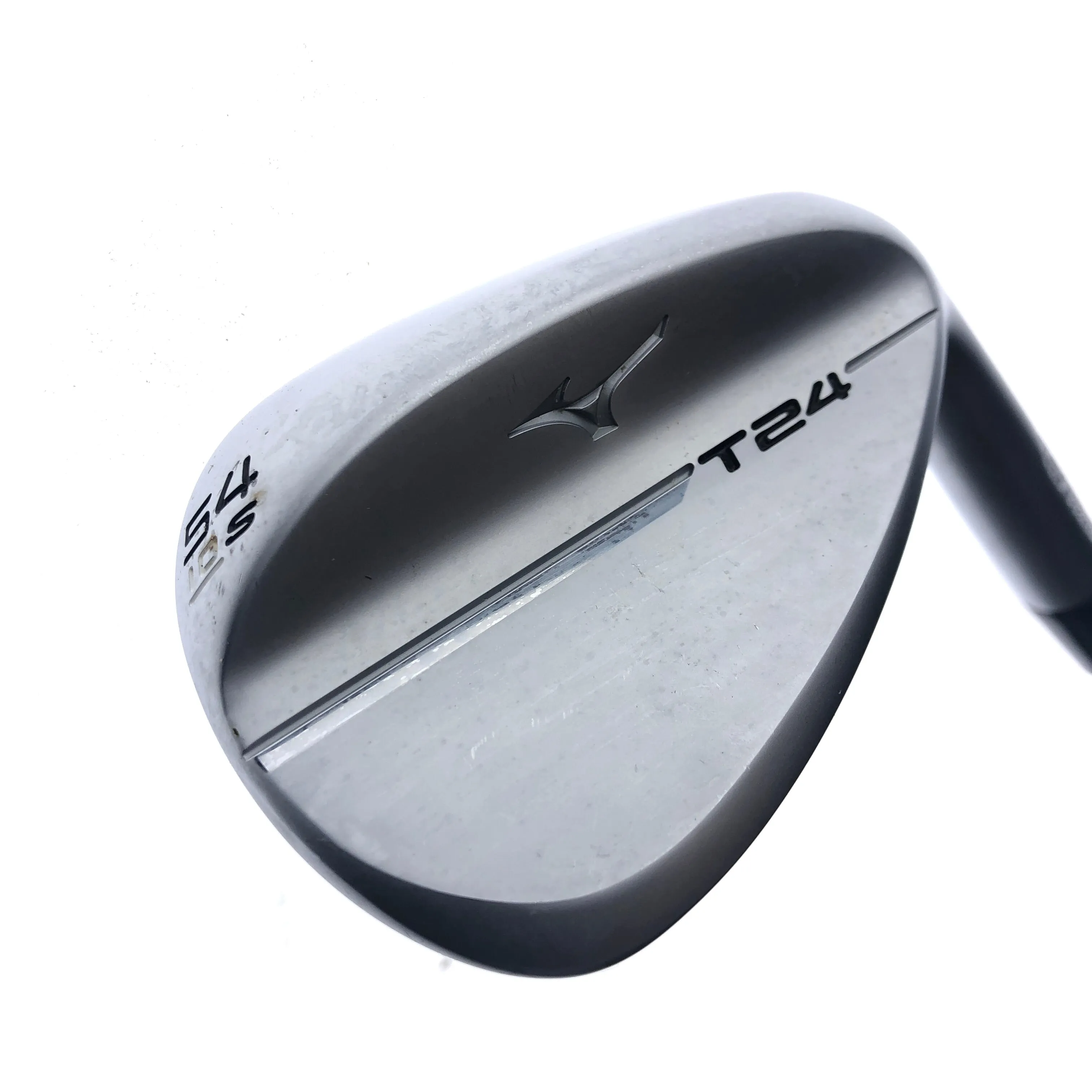 Used Mizuno T24 White Satin Sand Wedge / 54.0 Degrees / Stiff Flex