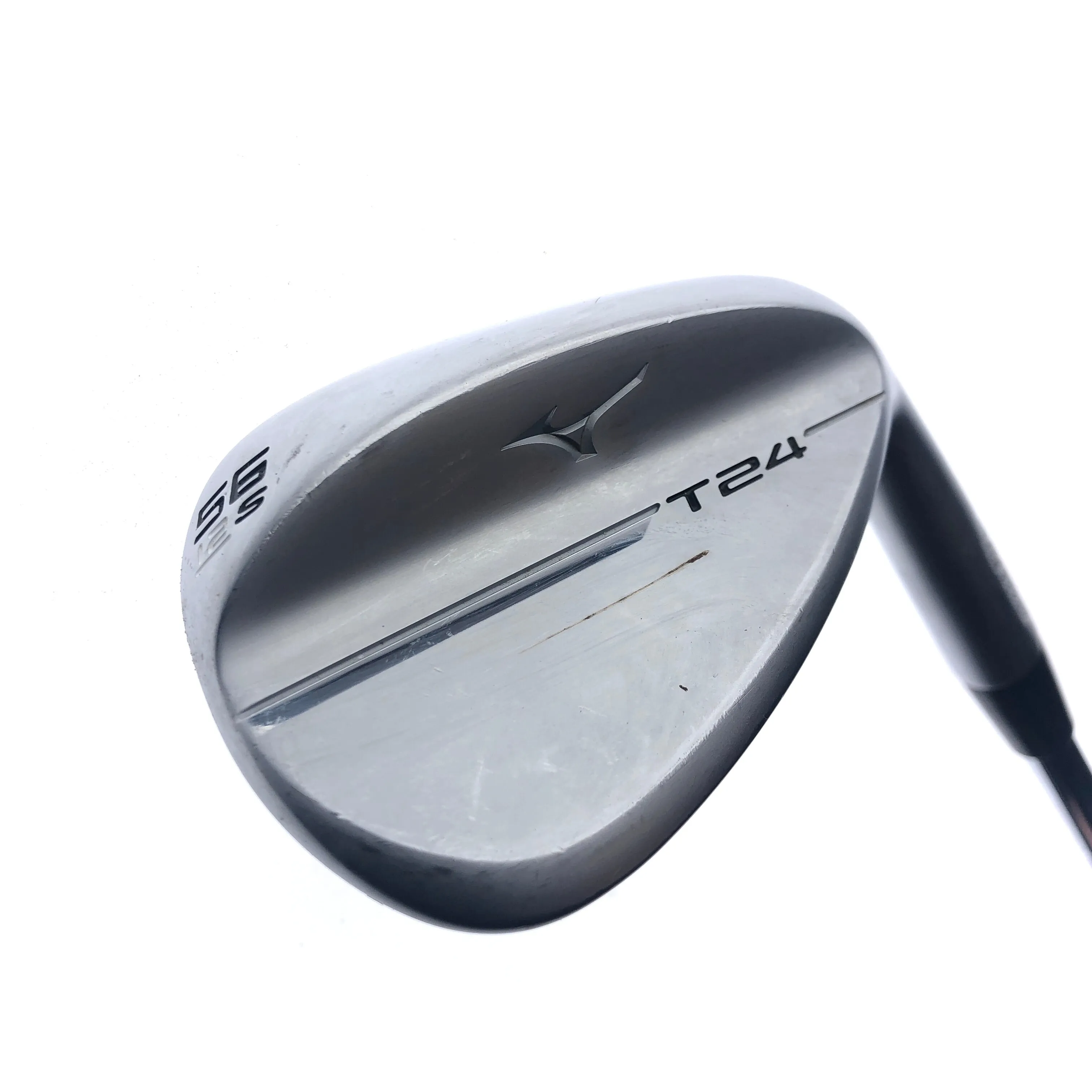 Used Mizuno T24 White Satin Sand Wedge / 56.0 Degrees / Stiff Flex
