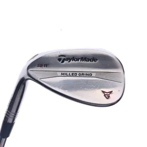 Used TaylorMade Milled Grind Satin Chrome / 54.0 Deg / Wedge Flex / Left-Handed
