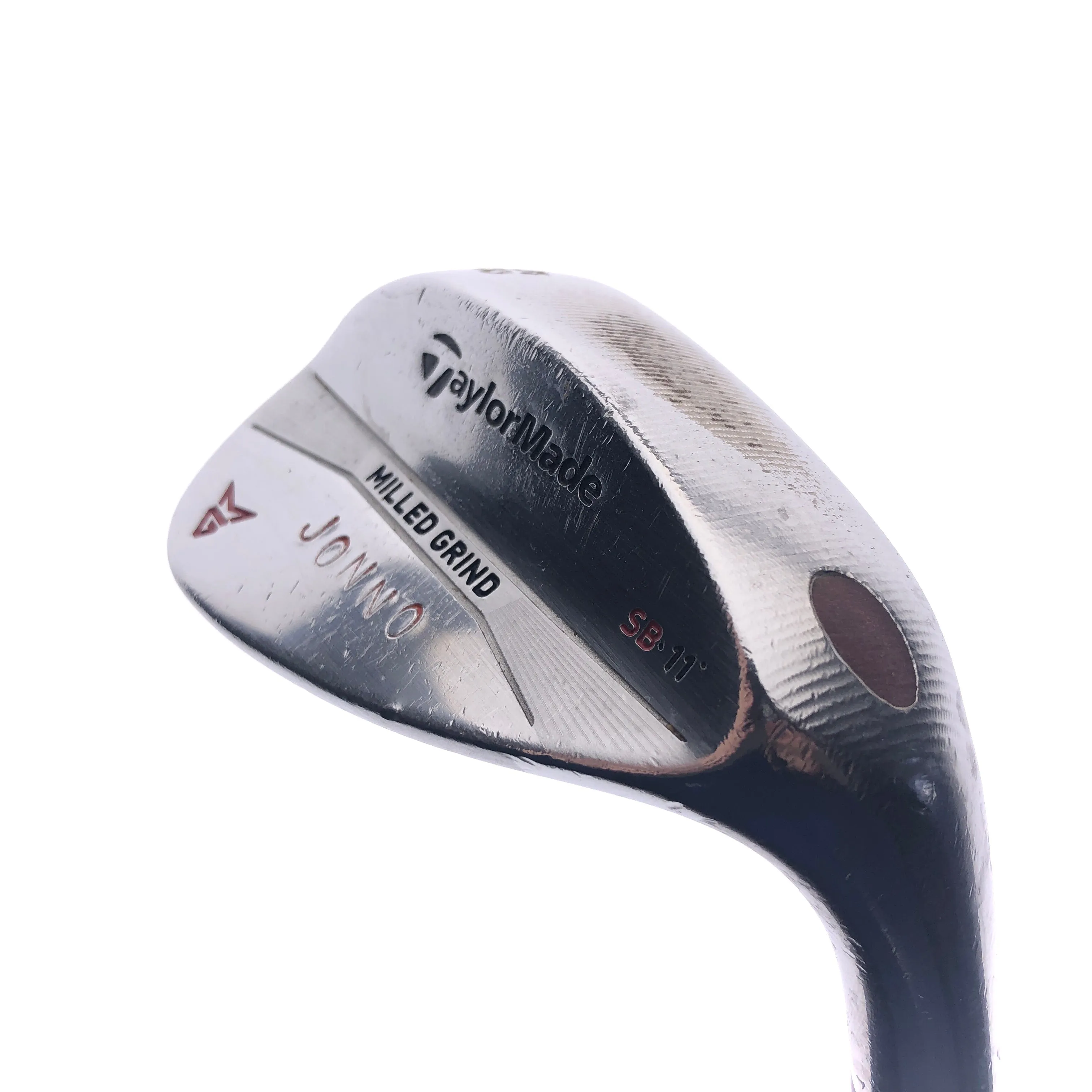Used TaylorMade Milled Grind Satin Chrome Lob Wedge / 58.0 Degrees / Stiff Flex