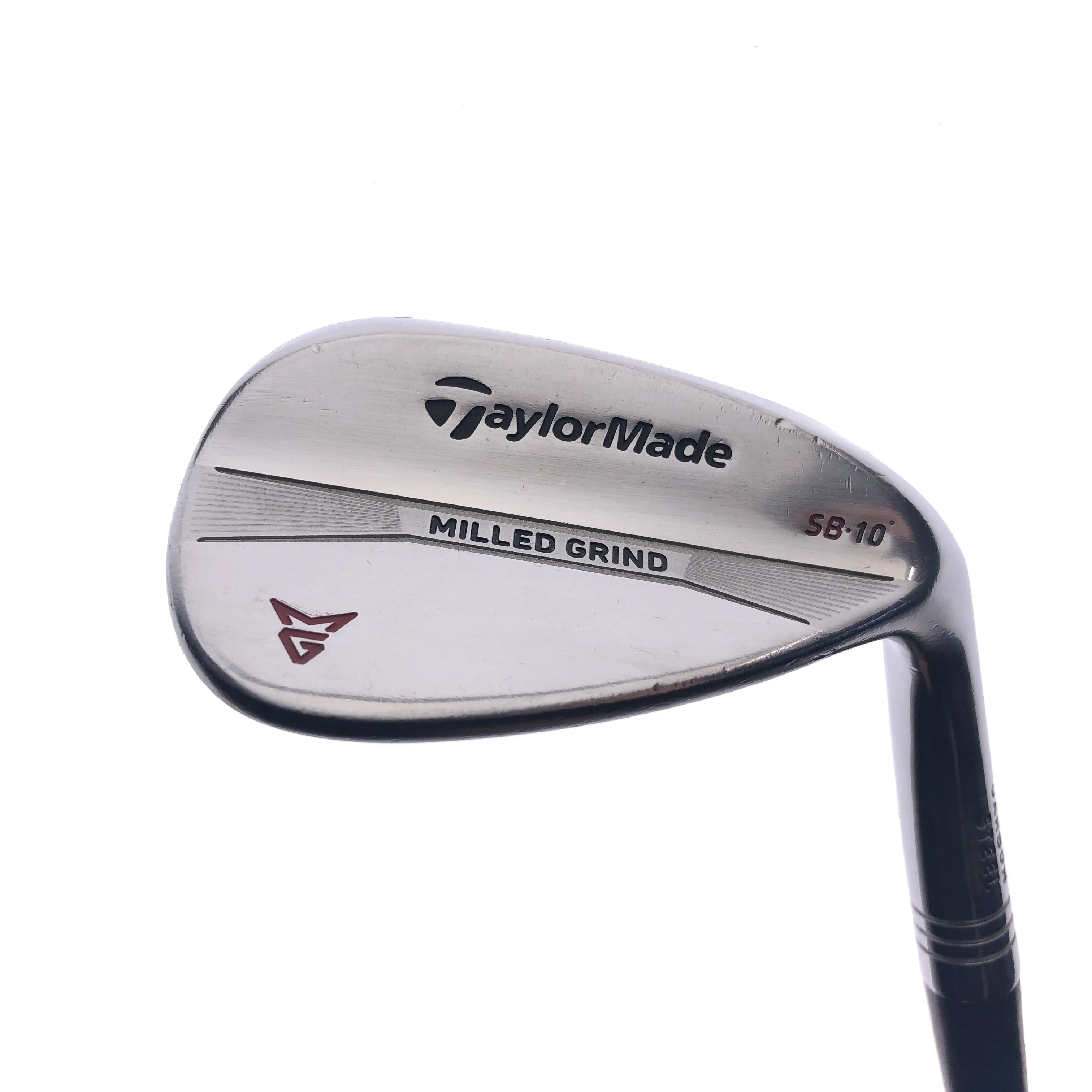 Used TaylorMade Milled Grind Satin Chrome Lob Wedge / 60.0 Degrees / Wedge Flex