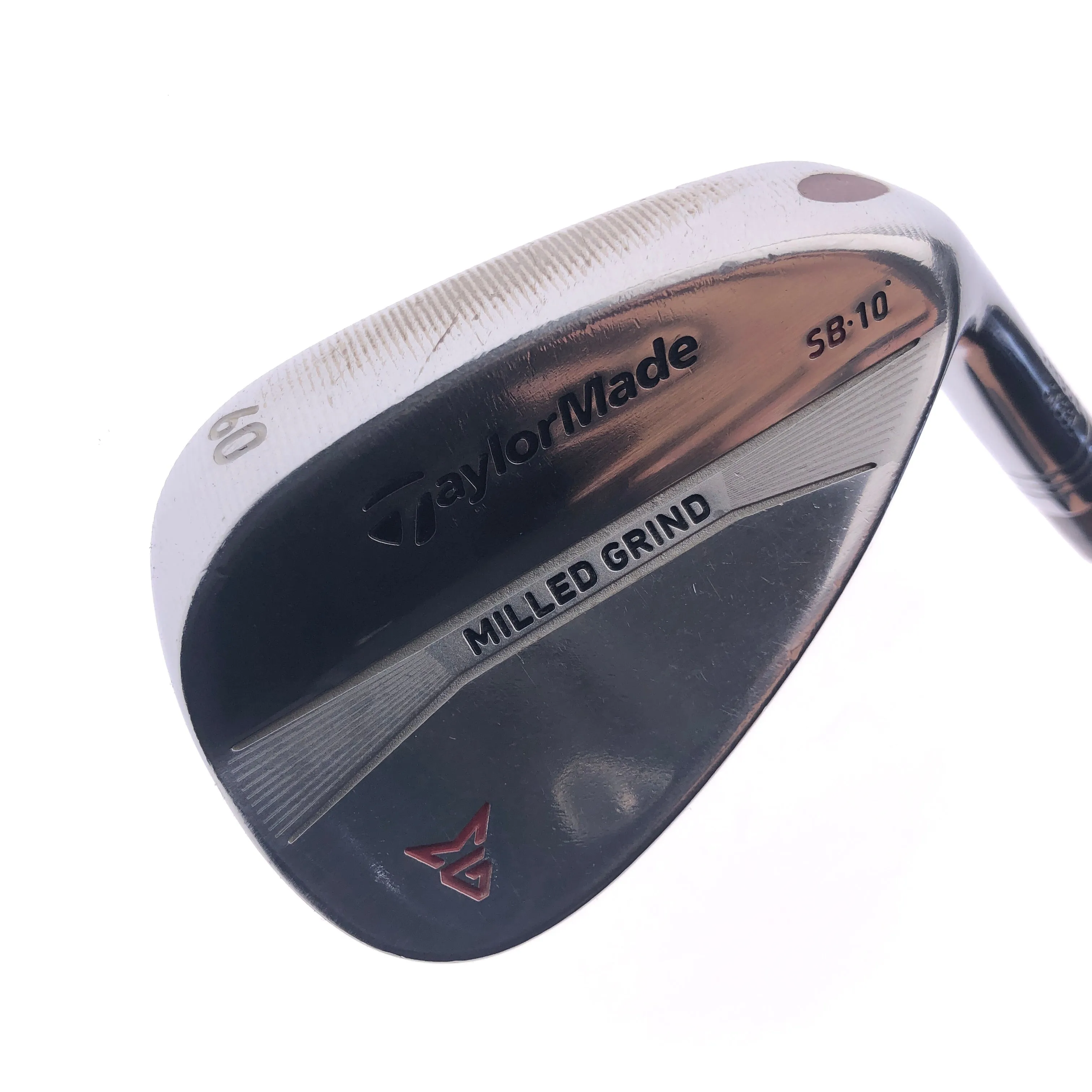 Used TaylorMade Milled Grind Satin Chrome Lob Wedge / 60.0 Degrees / Wedge Flex