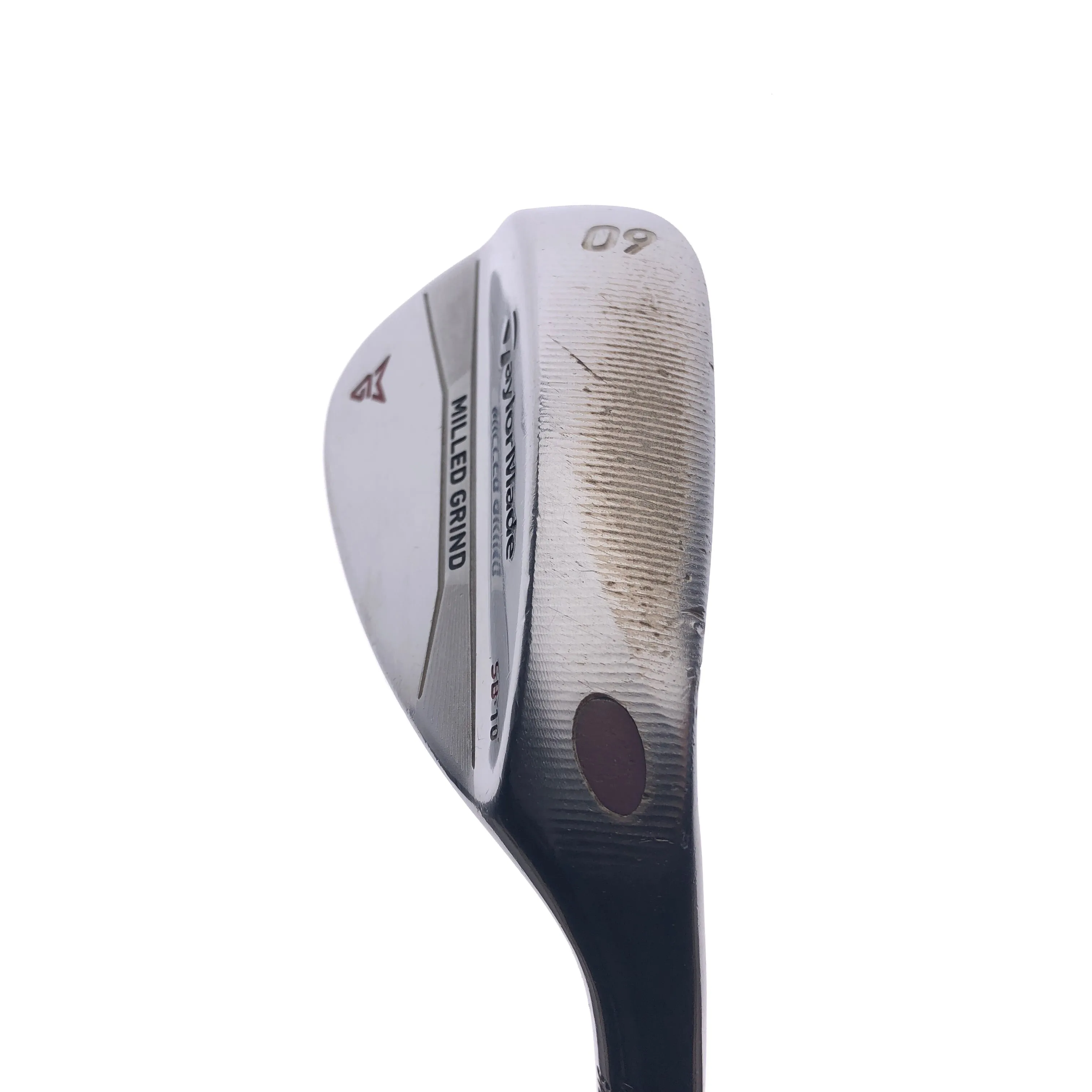 Used TaylorMade Milled Grind Satin Chrome Lob Wedge / 60.0 Degrees / Wedge Flex