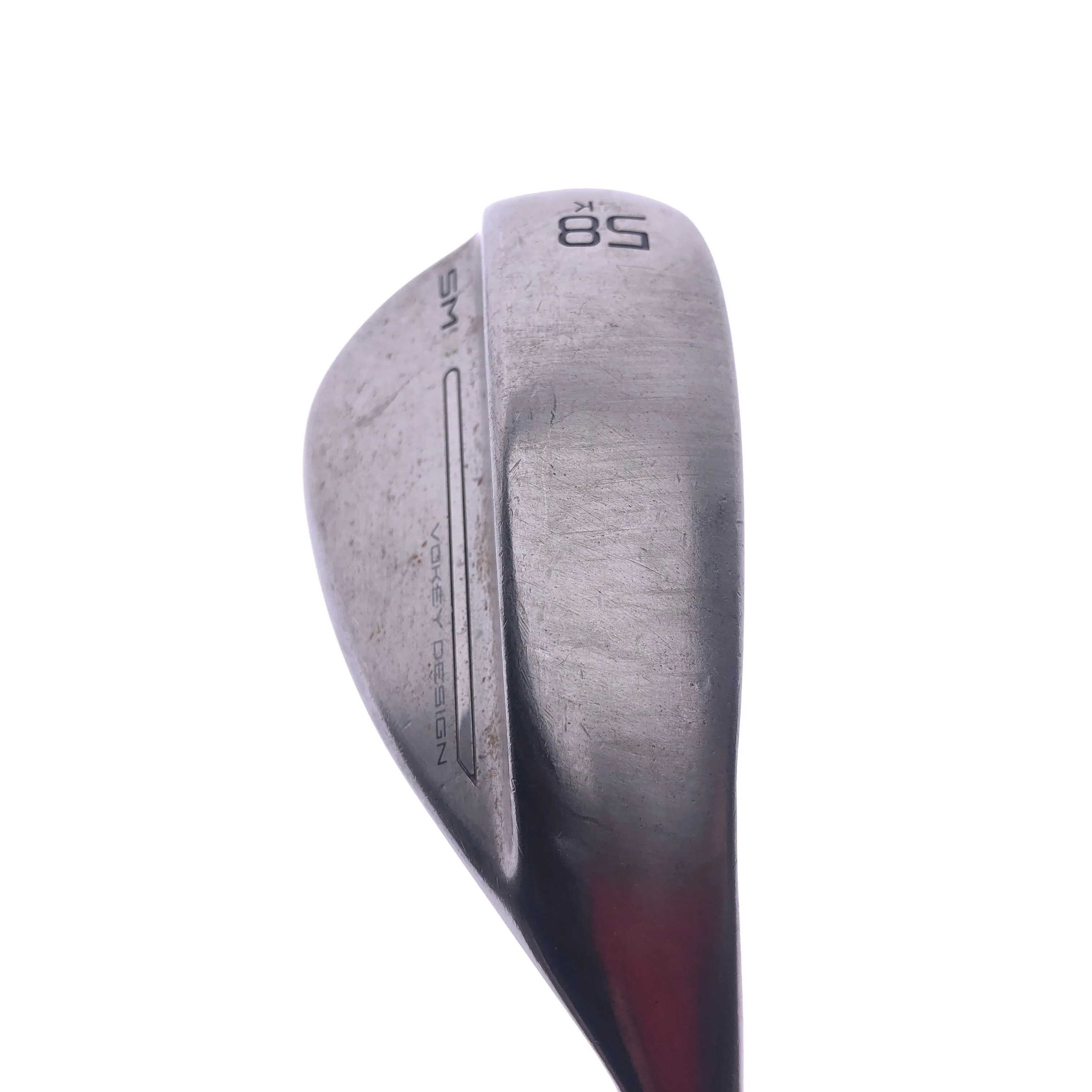 Used Titleist SM9 RAW Lob Wedge / 58.0 Degrees / Stiff Flex