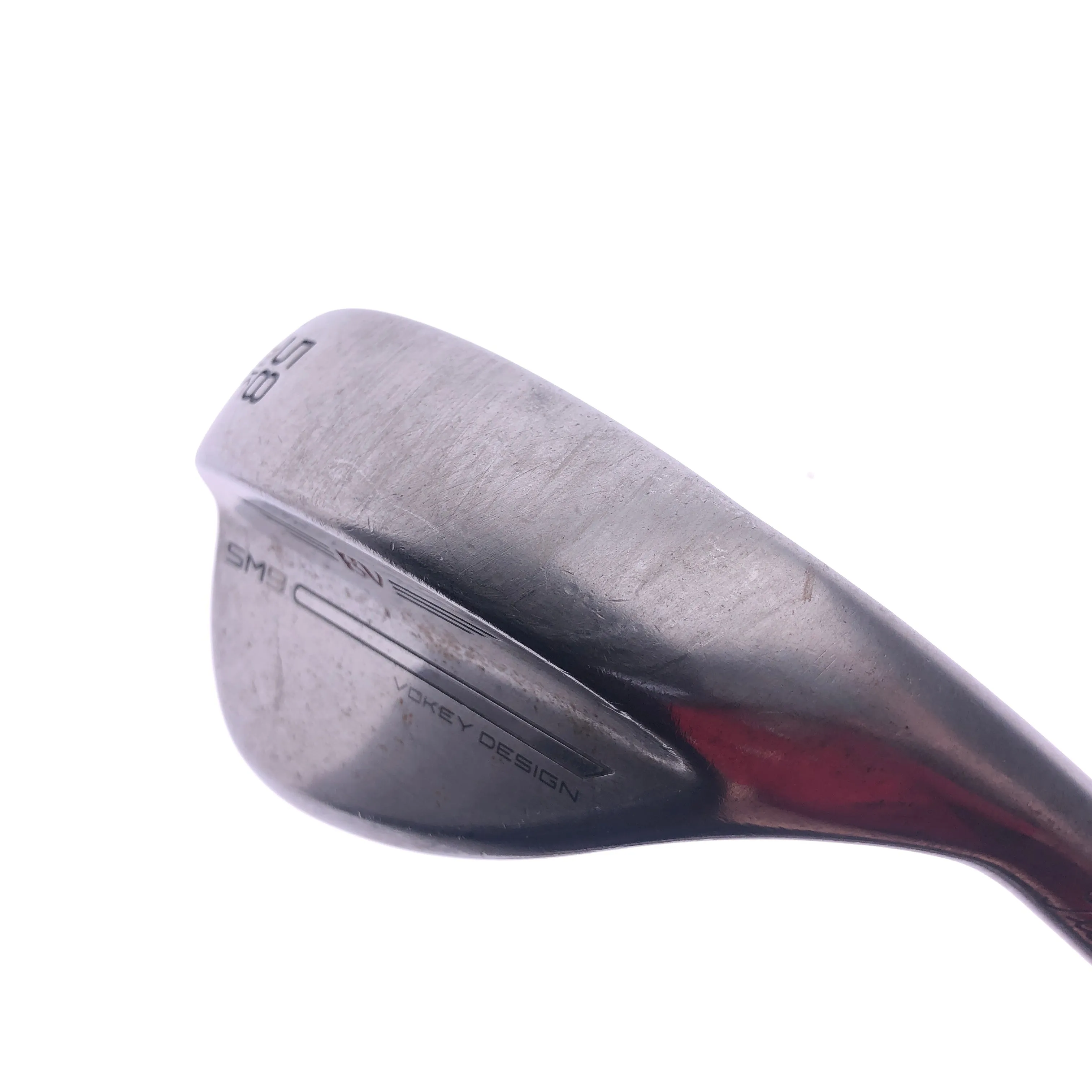 Used Titleist SM9 RAW Lob Wedge / 58.0 Degrees / Stiff Flex