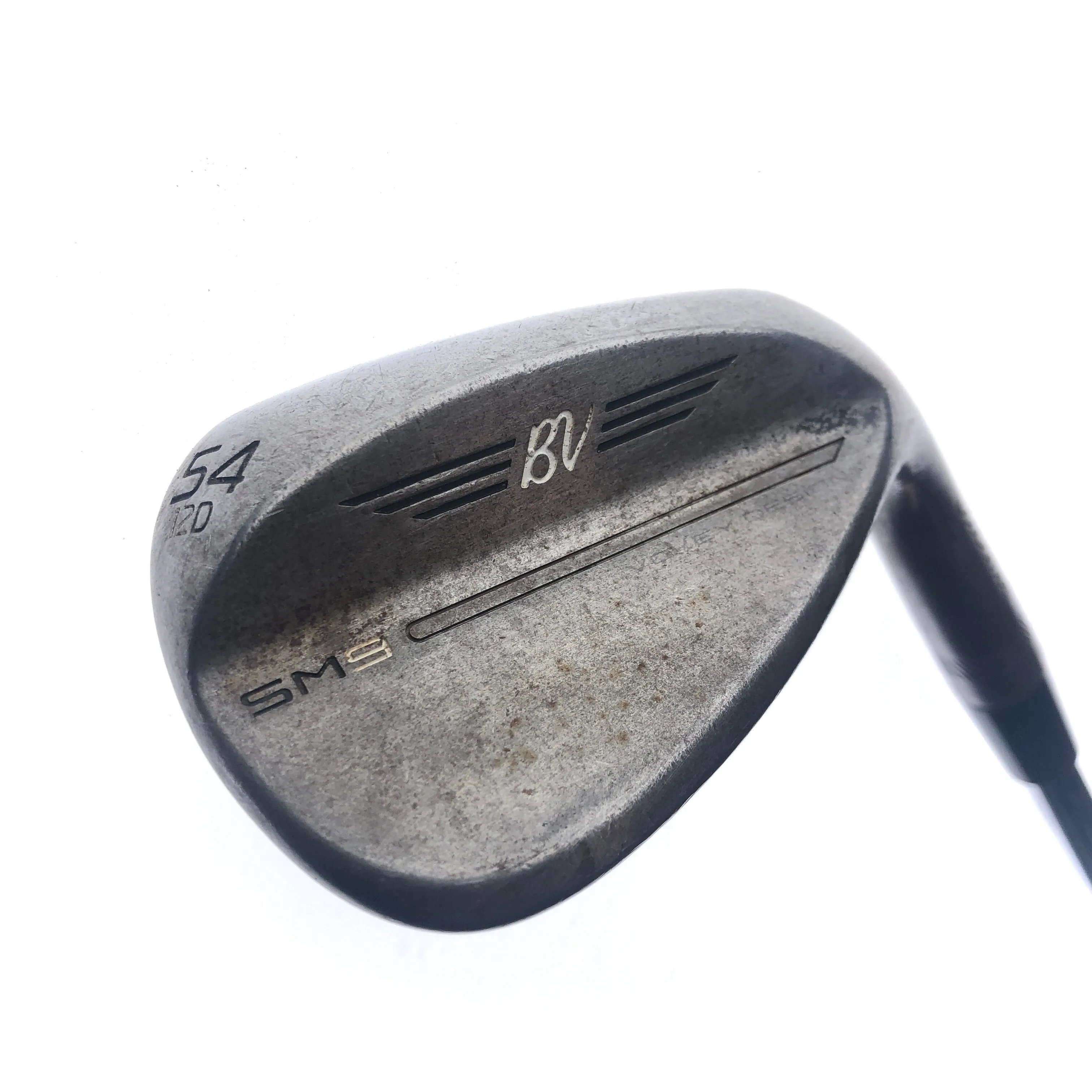 Used Titleist SM9 RAW Sand Wedge / 54.0 Degrees / Wedge Flex