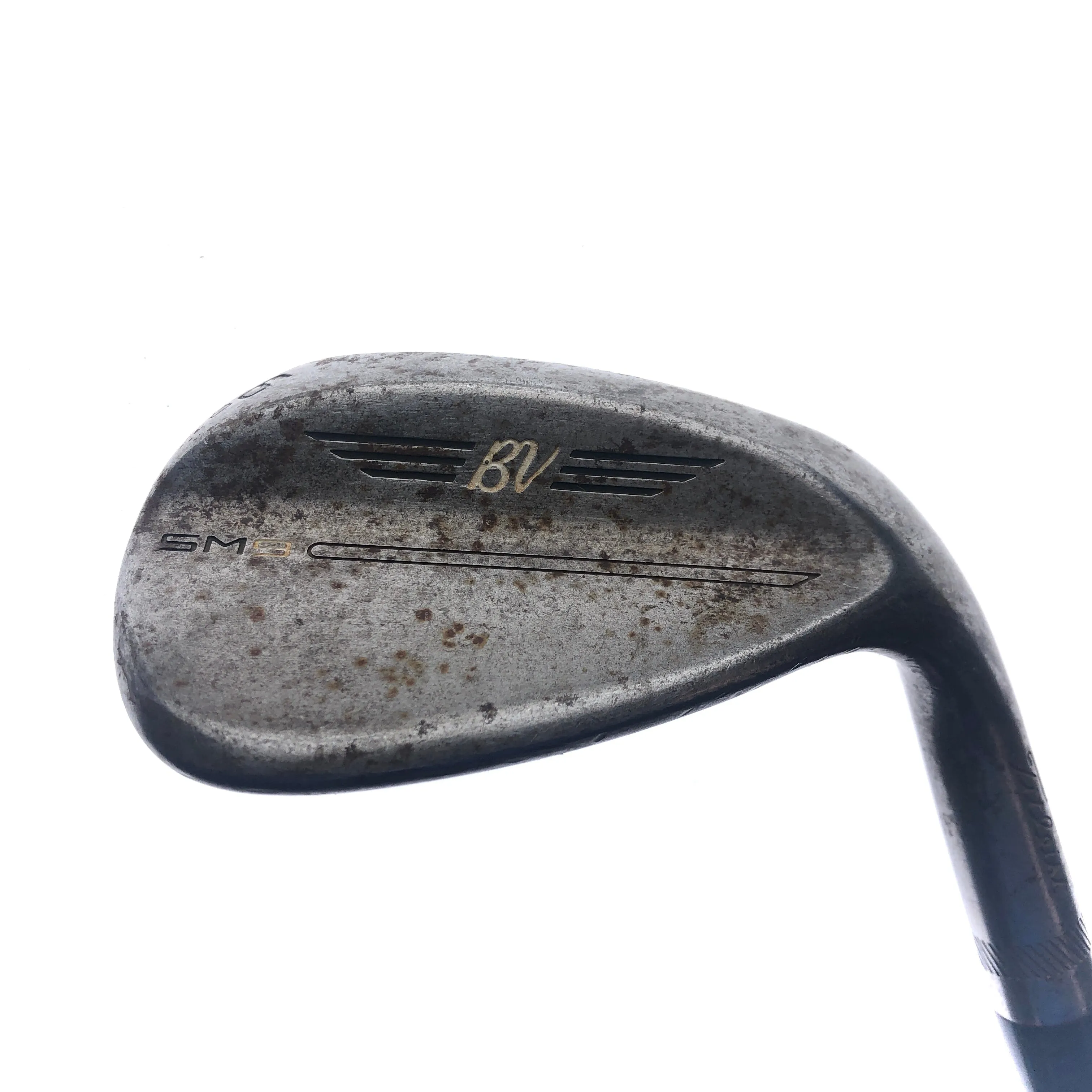 Used Titleist SM9 RAW Sand Wedge / 56.0 Degrees / Stiff Flex