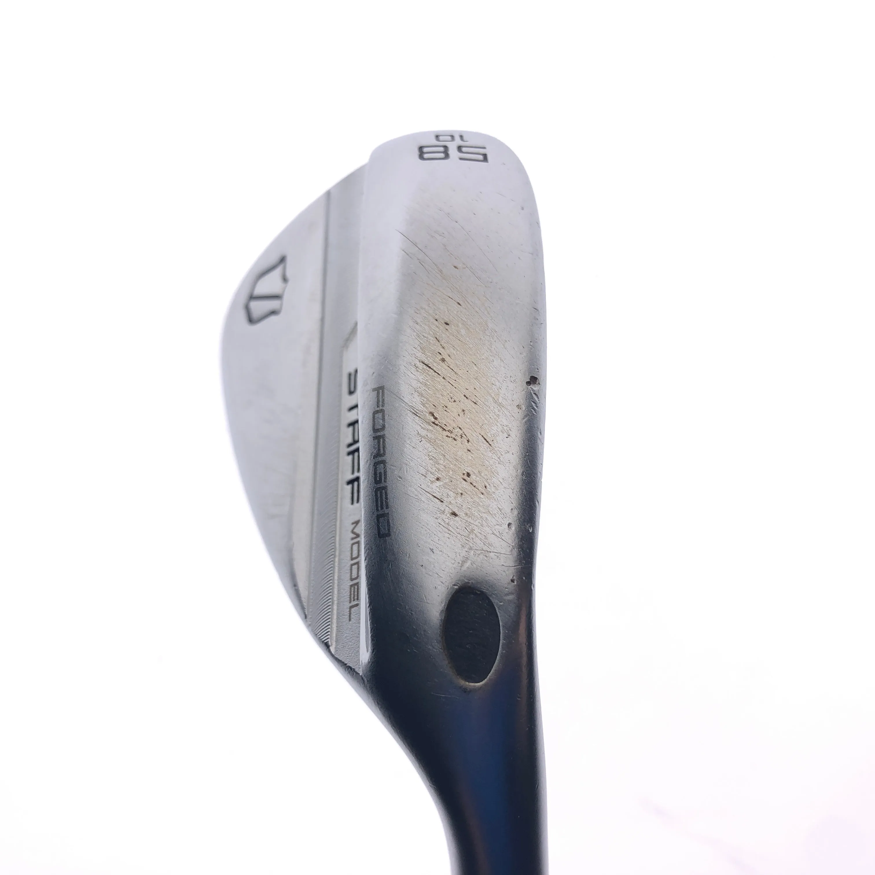Used Wilson Model ZM Satin Chrome Lob Wedge / 58.0 Degrees / X-Stiff Flex