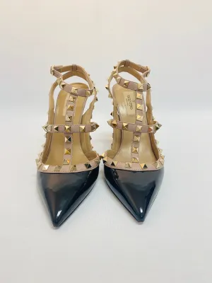 Valentino Rockstud Patent Leather Pumps