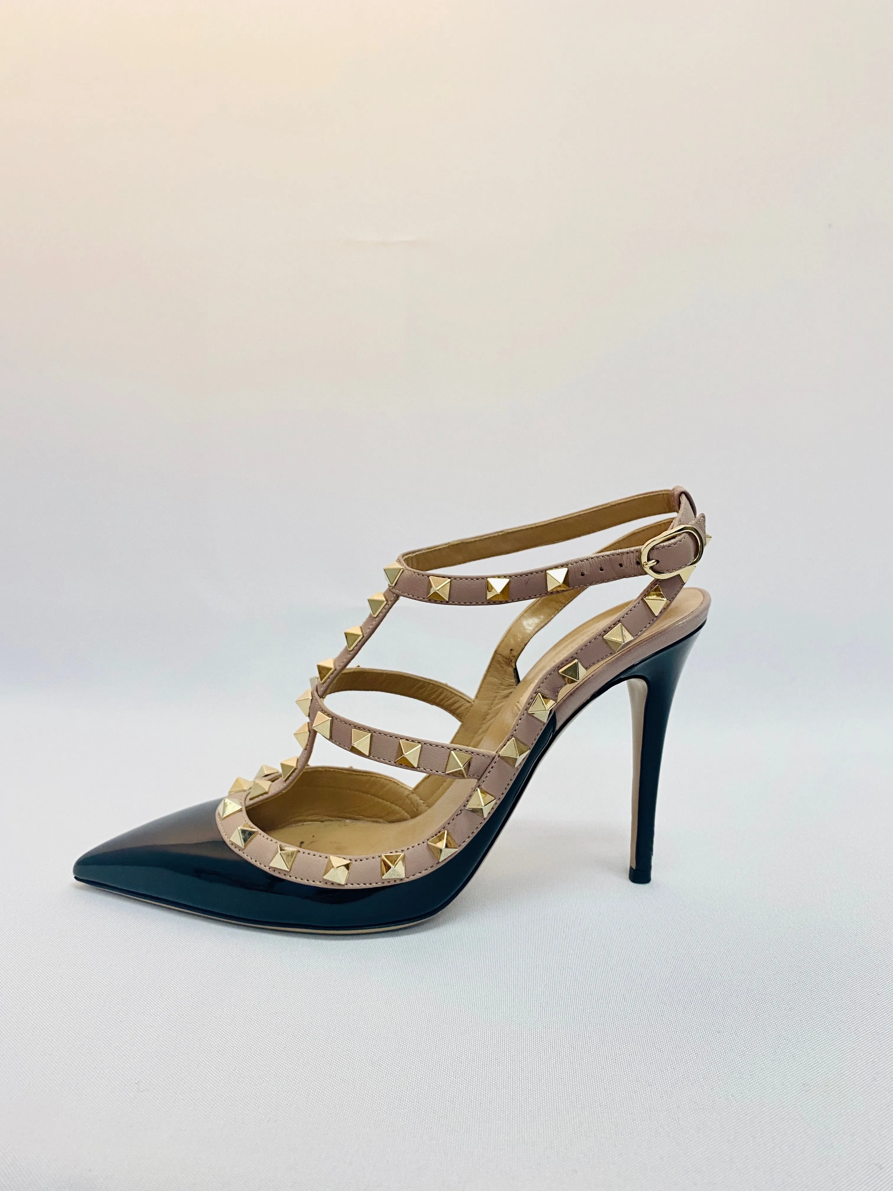 Valentino Rockstud Patent Leather Pumps