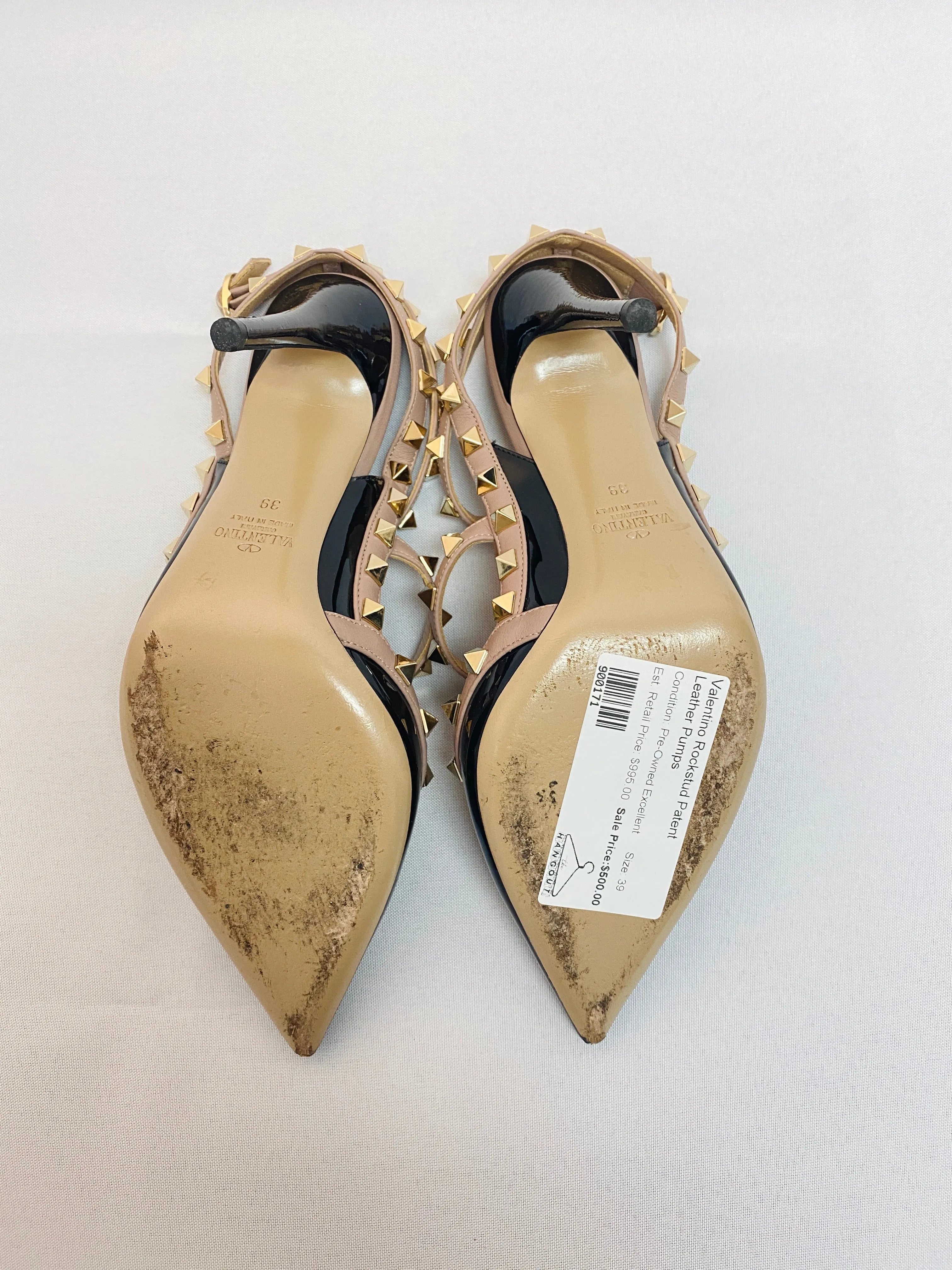 Valentino Rockstud Patent Leather Pumps