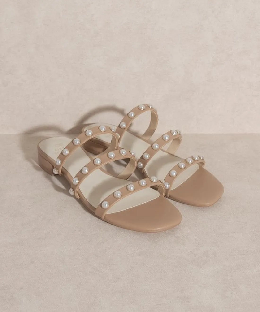 Valerie Pearl Embellished Slides