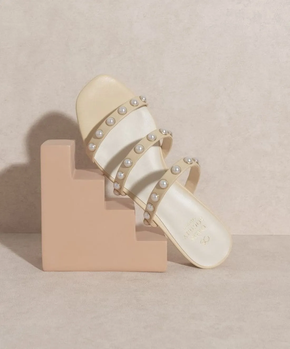 Valerie Pearl Embellished Slides