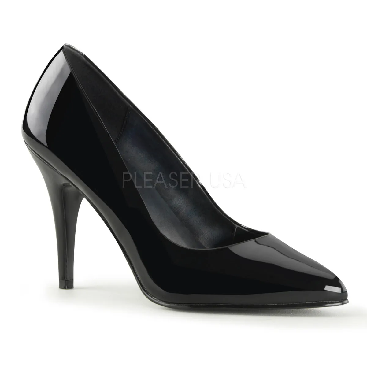 VANITY-420  Black Patent