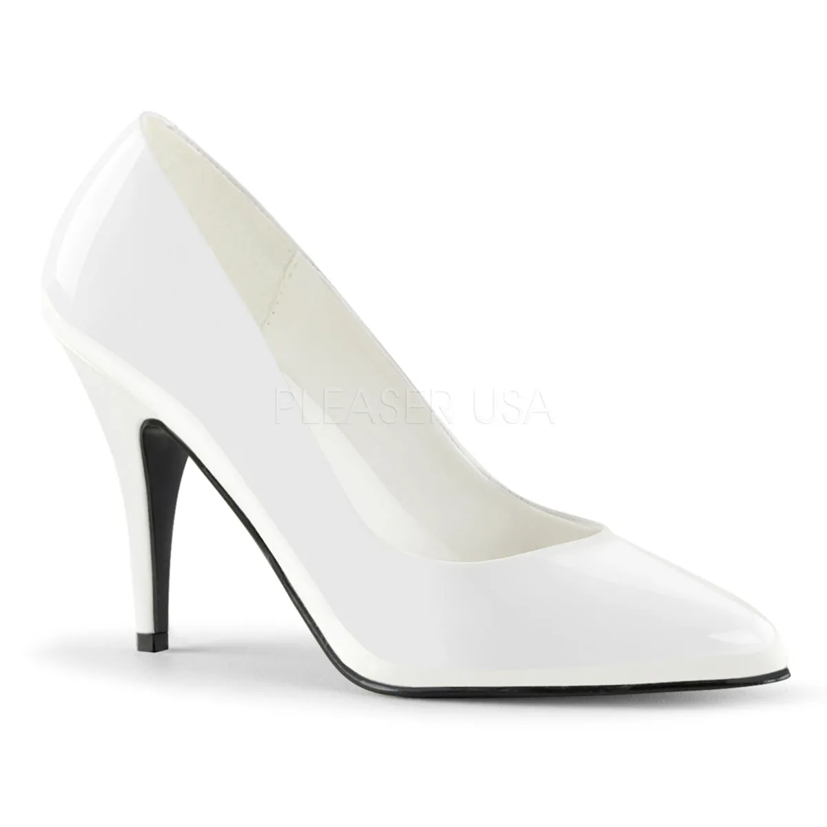 VANITY-420  White Patent