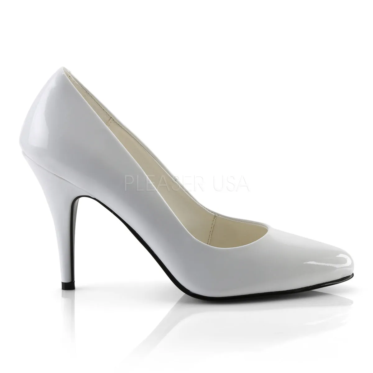 VANITY-420  White Patent
