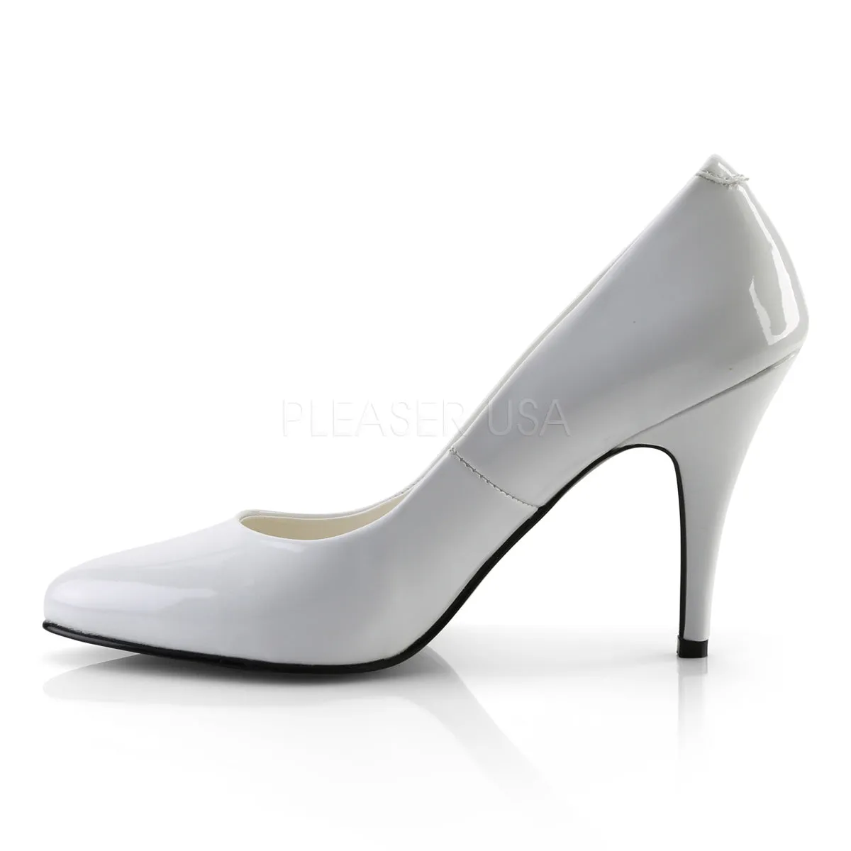 VANITY-420  White Patent