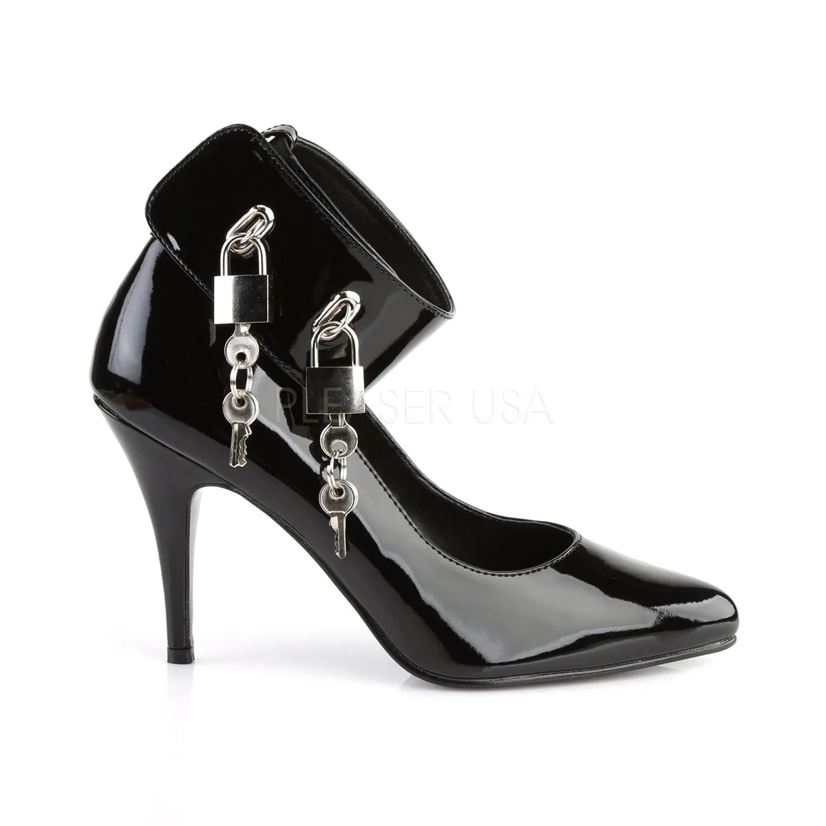 VANITY-434  Black Patent