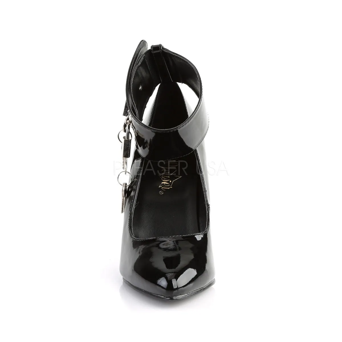 VANITY-434  Black Patent