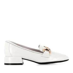 VELAM - WHITE PATENT LEATHER