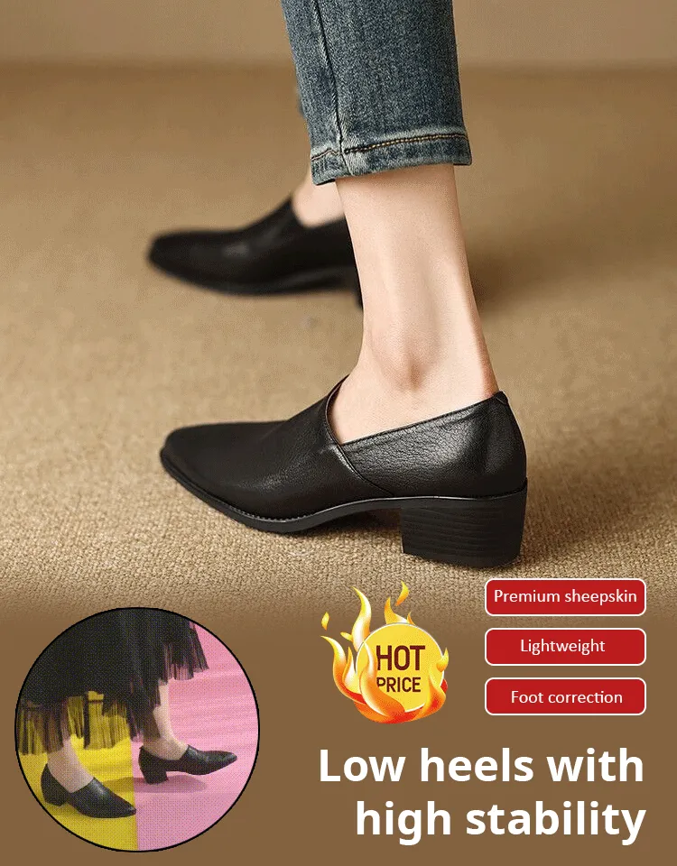 Vintage Handmade Pointy Shoes For Women