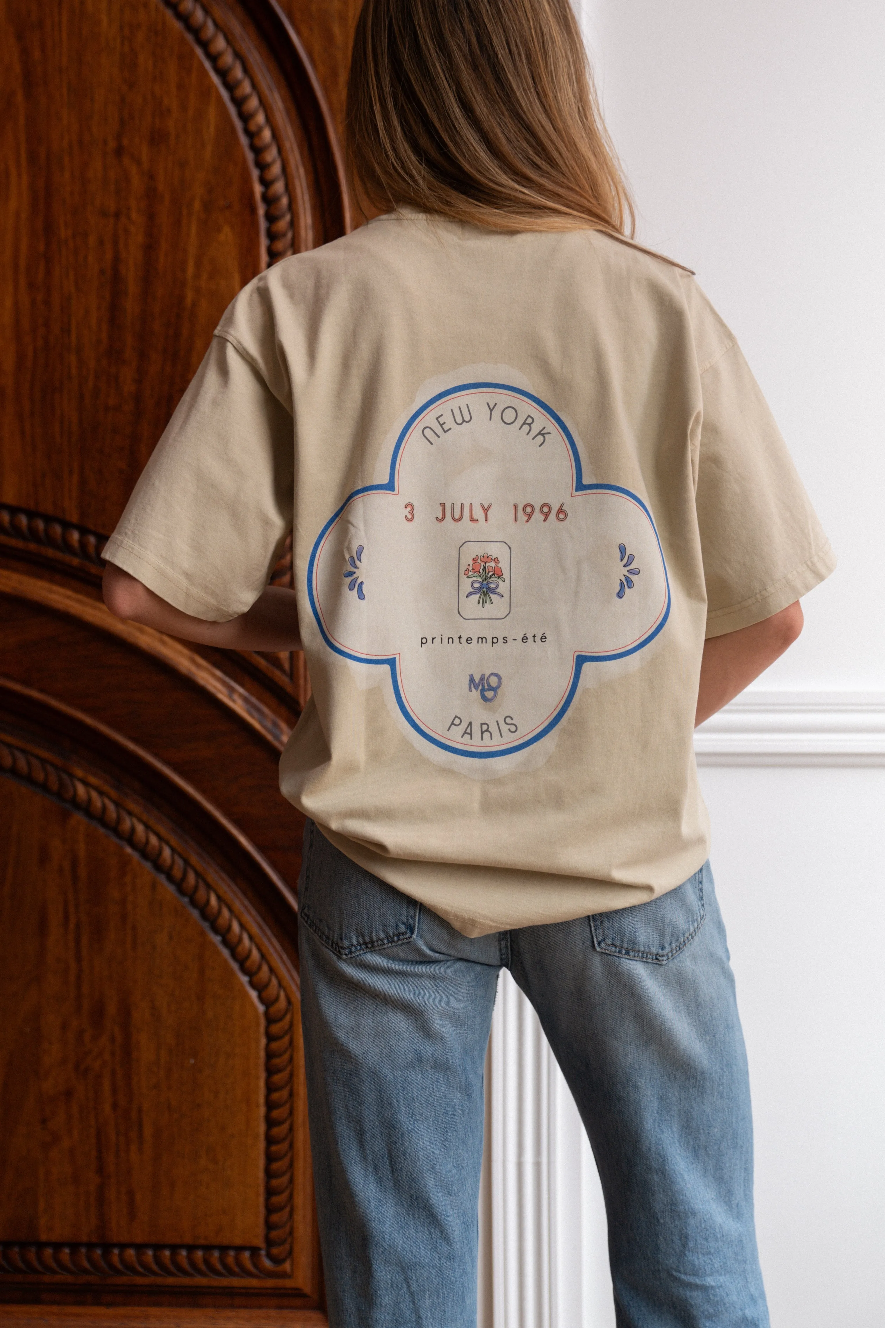 Vintage Paris-New York Tee