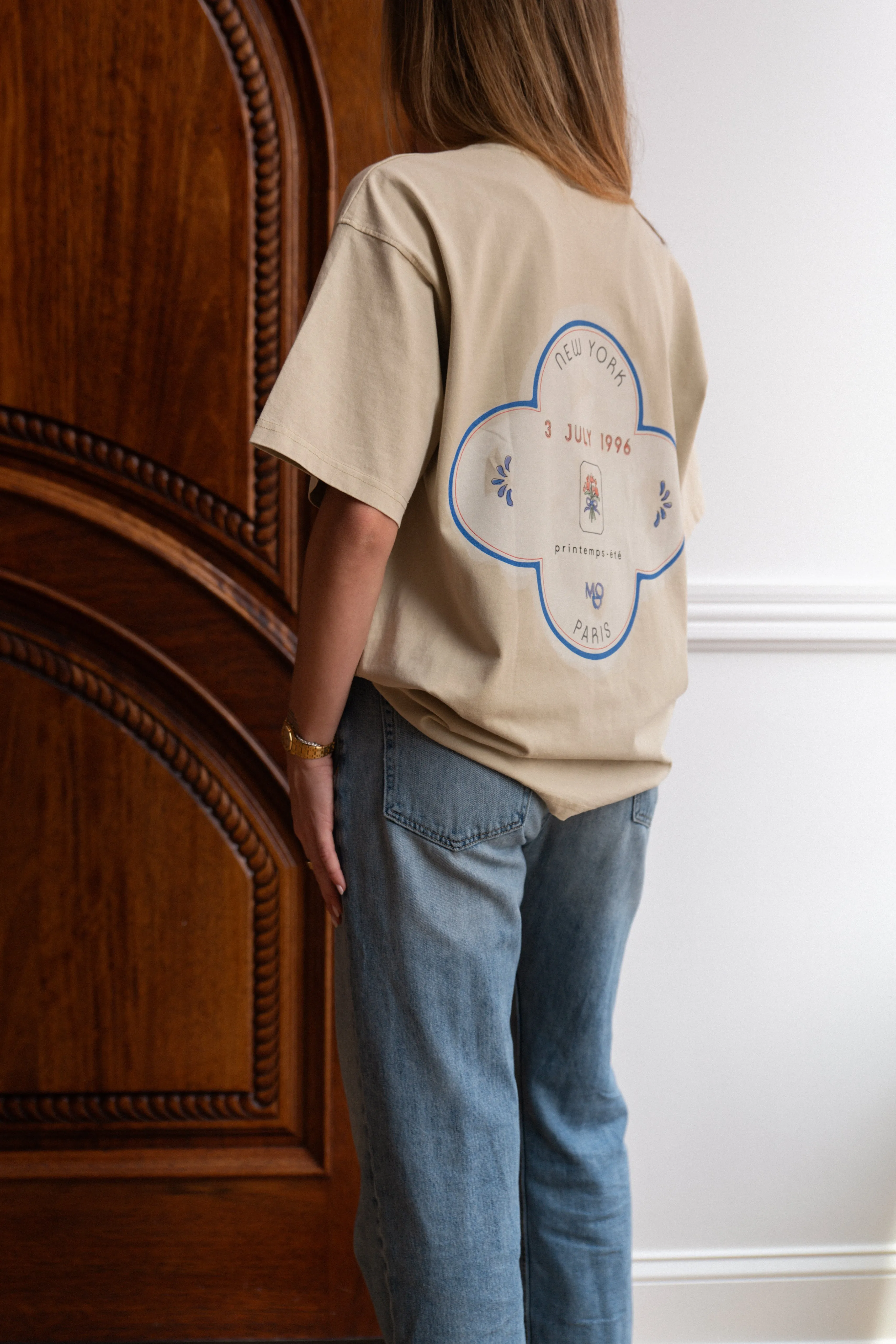 Vintage Paris-New York Tee