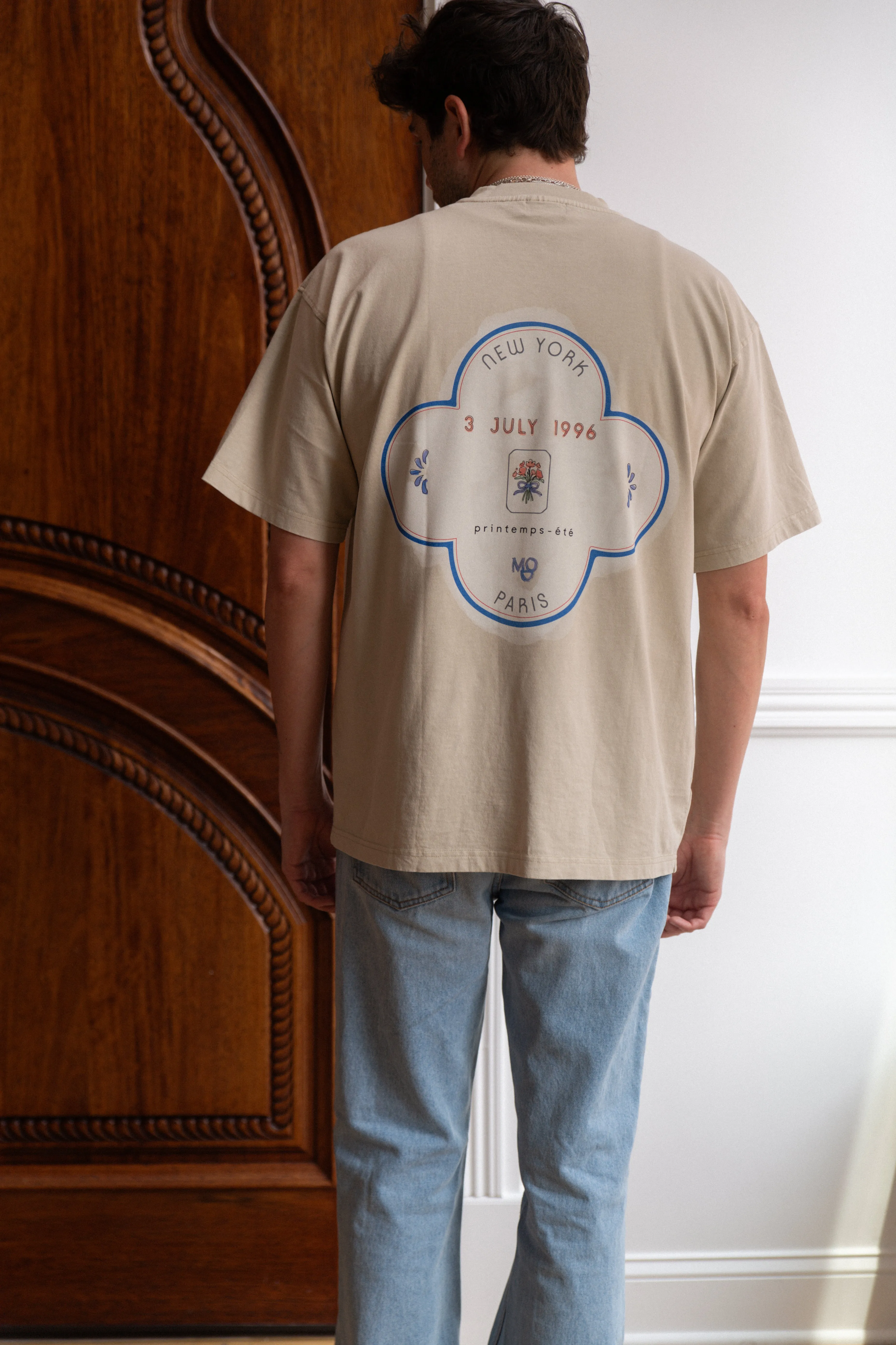 Vintage Paris-New York Tee