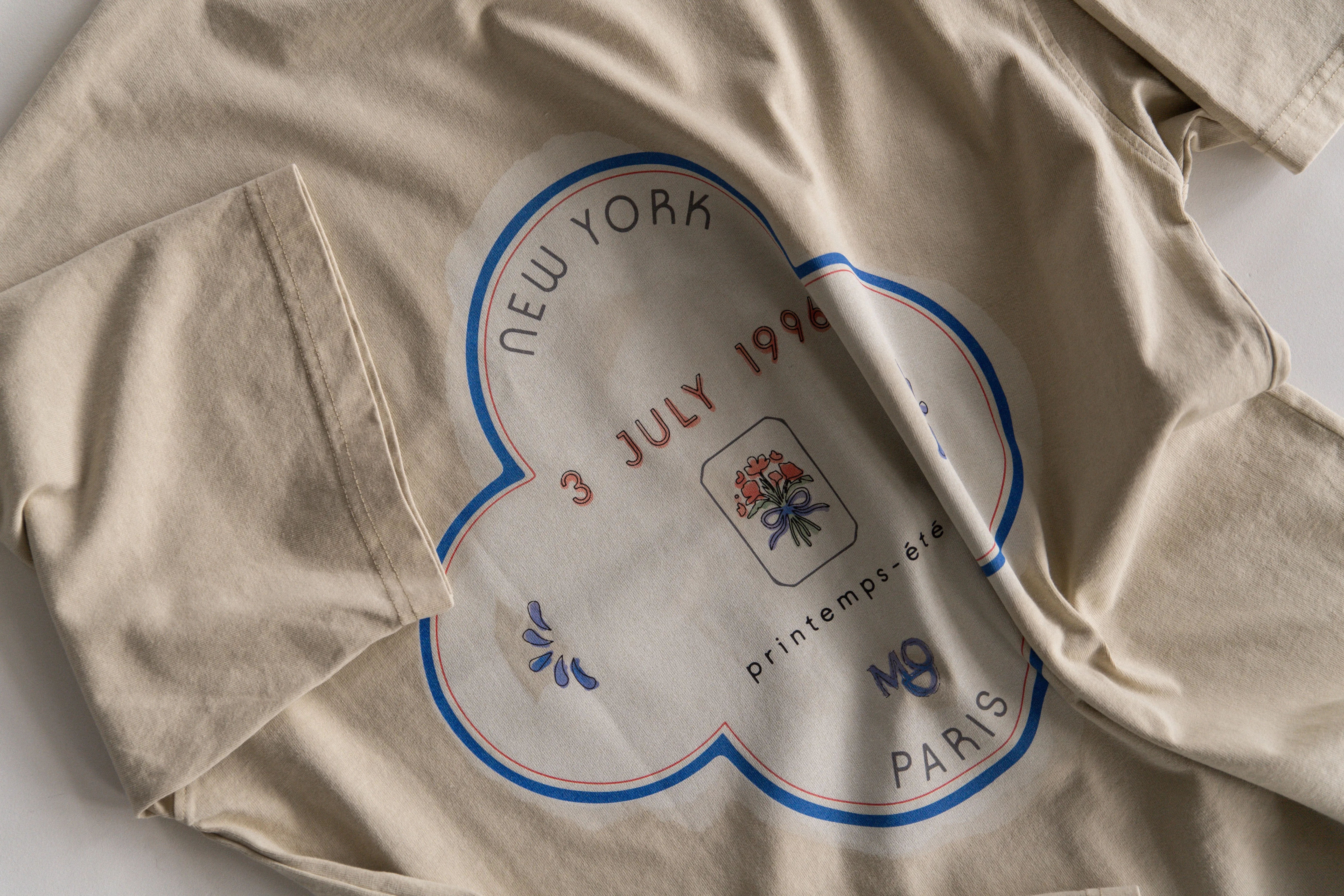 Vintage Paris-New York Tee